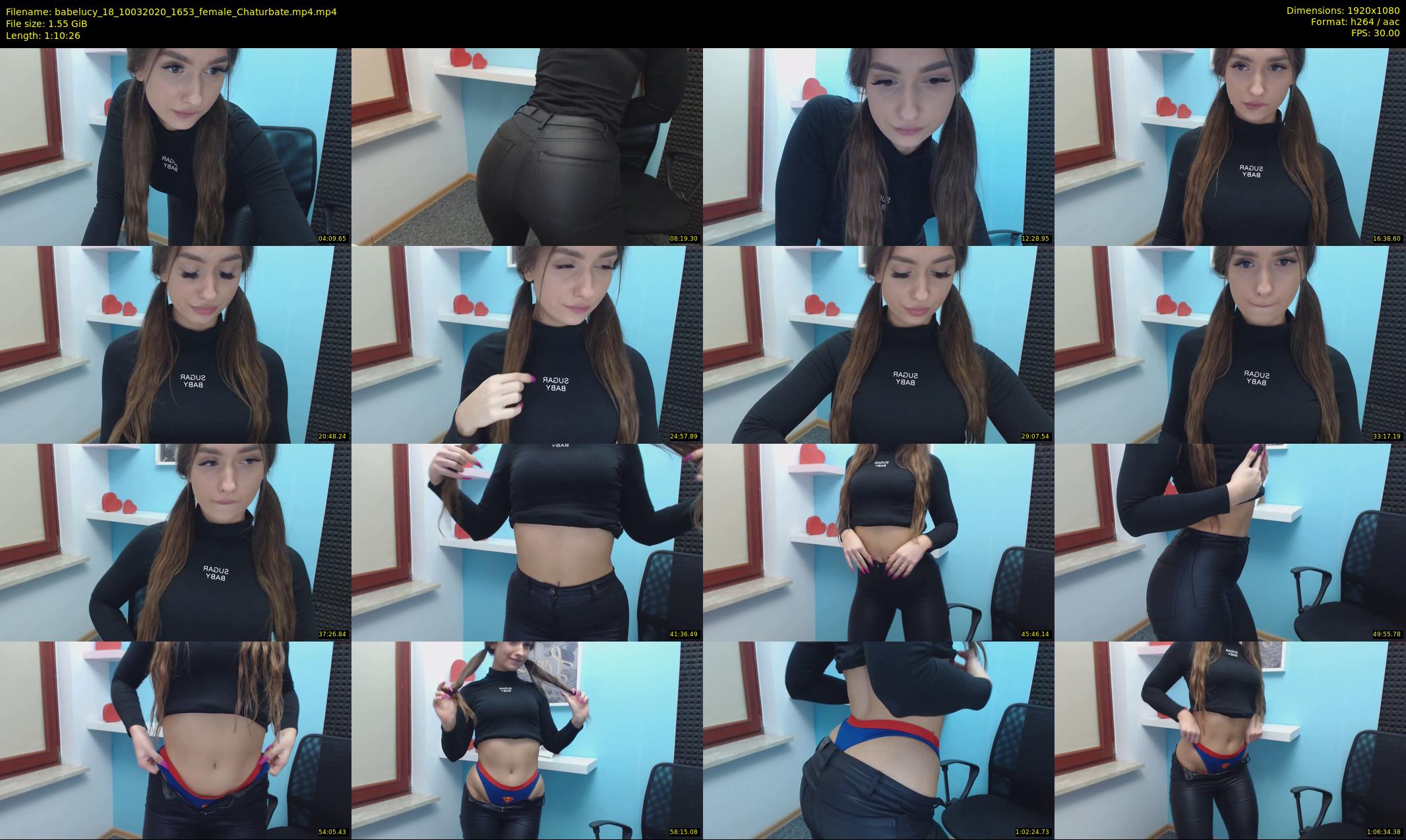 babelucy_18 — 71 minute Chaturbate female cam show recording, 1080p, Mar 10, 2020