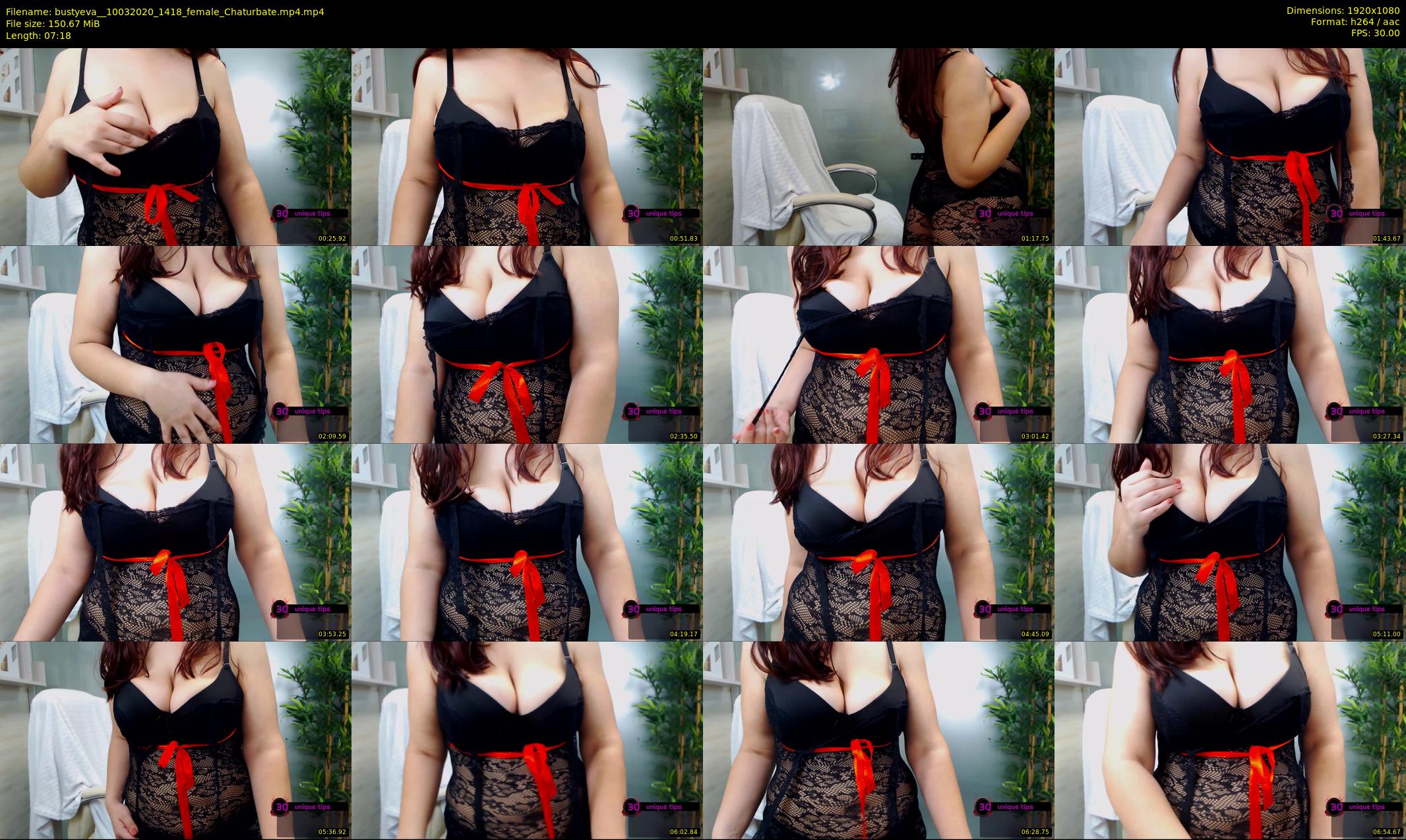 bustyeva_ — 8 minute Chaturbate female cam show recording, 1080p, Mar 10, 2020