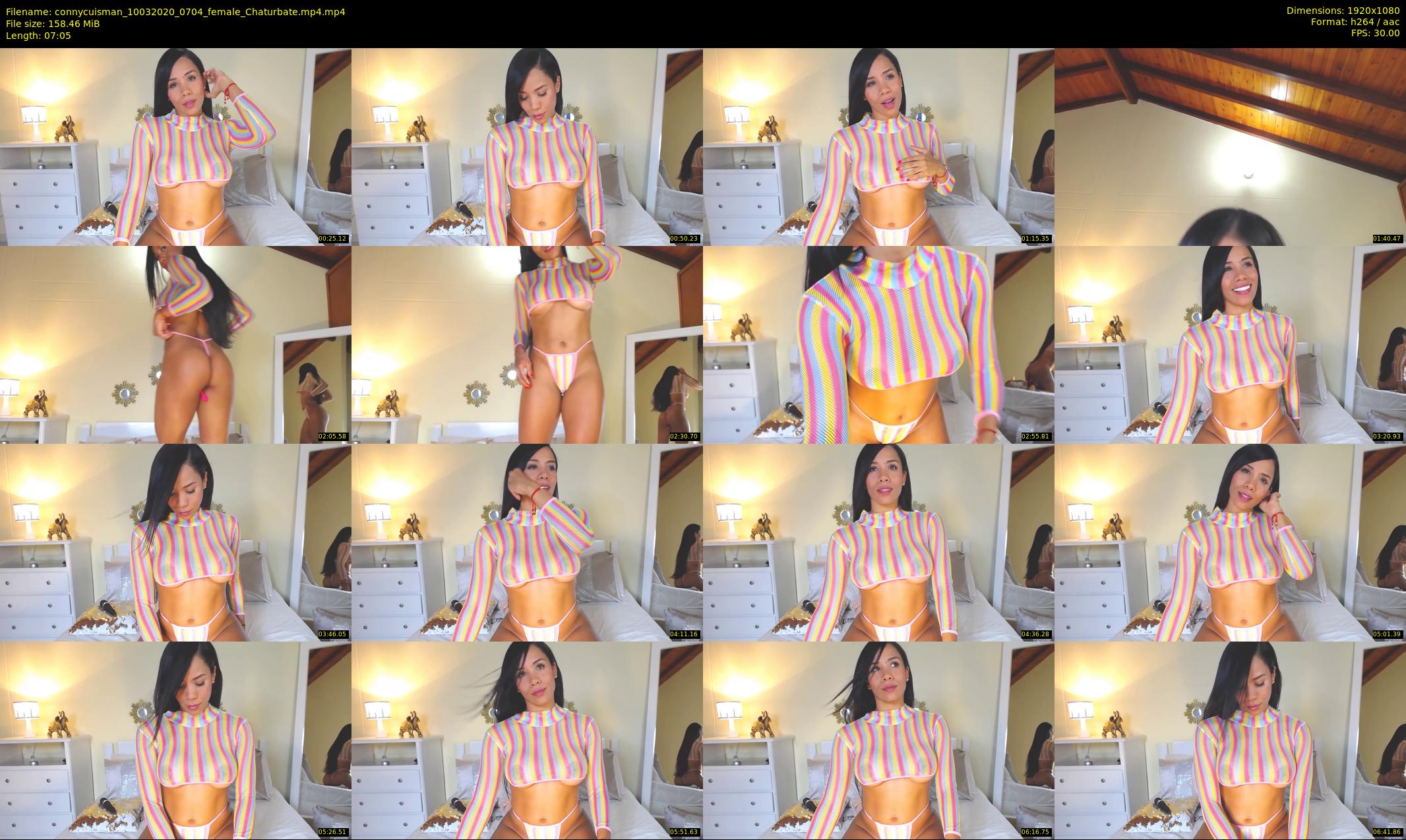 connycuisman — 8 minute Chaturbate female cam show recording, 1080p, Mar 10, 2020