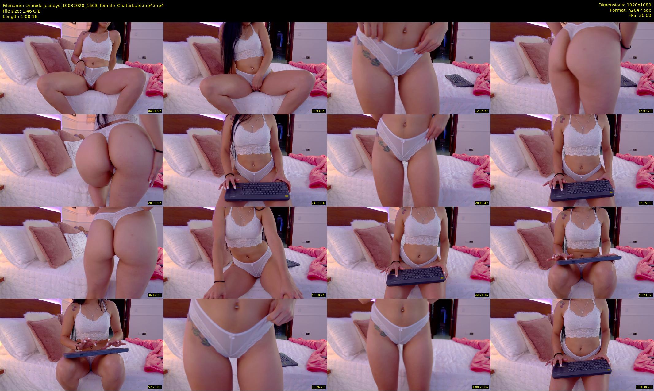 cyanide_candys — 69 minute Chaturbate female cam show recording, 1080p, Mar 10, 2020