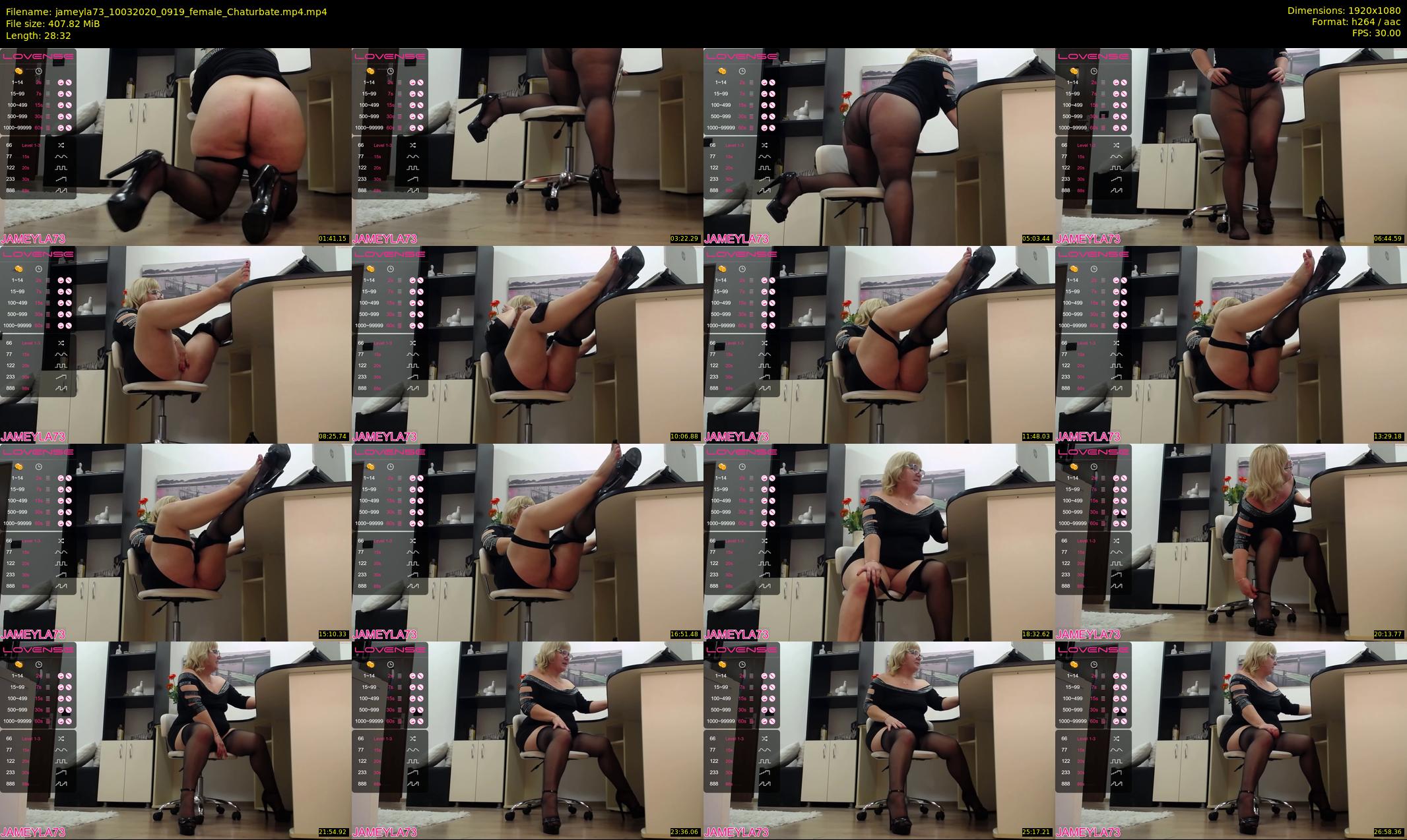 jameyla73 — 29 minute Chaturbate female cam show recording, 1080p, Mar 10, 2020