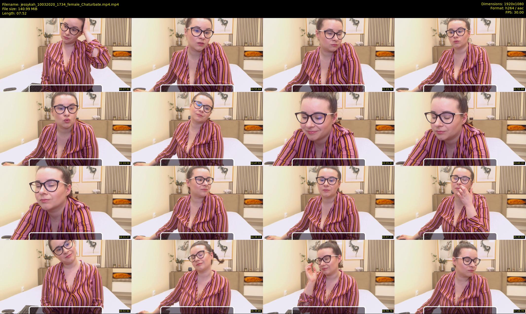 jessykah — 8 minute Chaturbate female cam show recording, 1080p, Mar 10, 2020