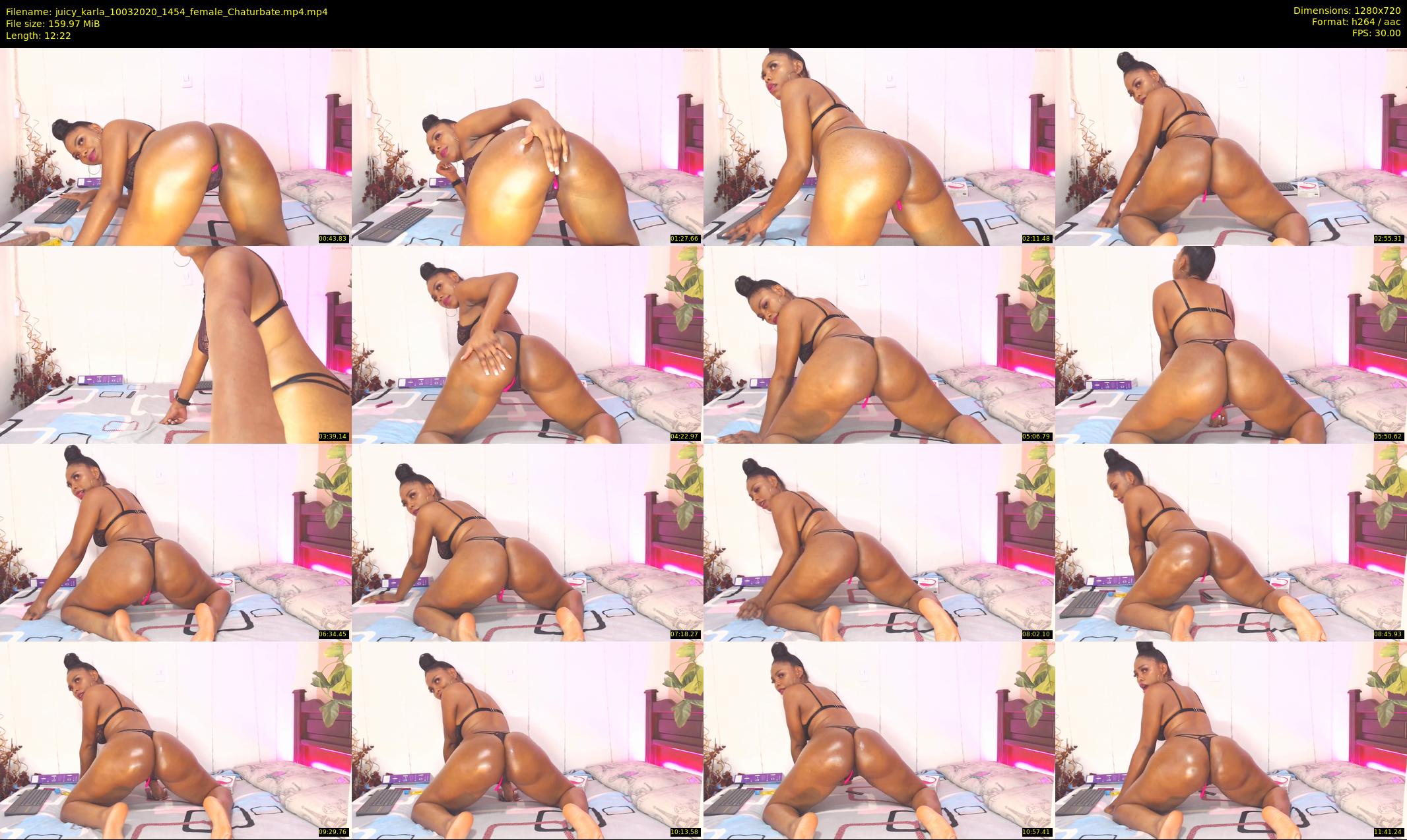 juicy_karla — 13 minute Chaturbate female cam show recording, 720p, Mar 10, 2020