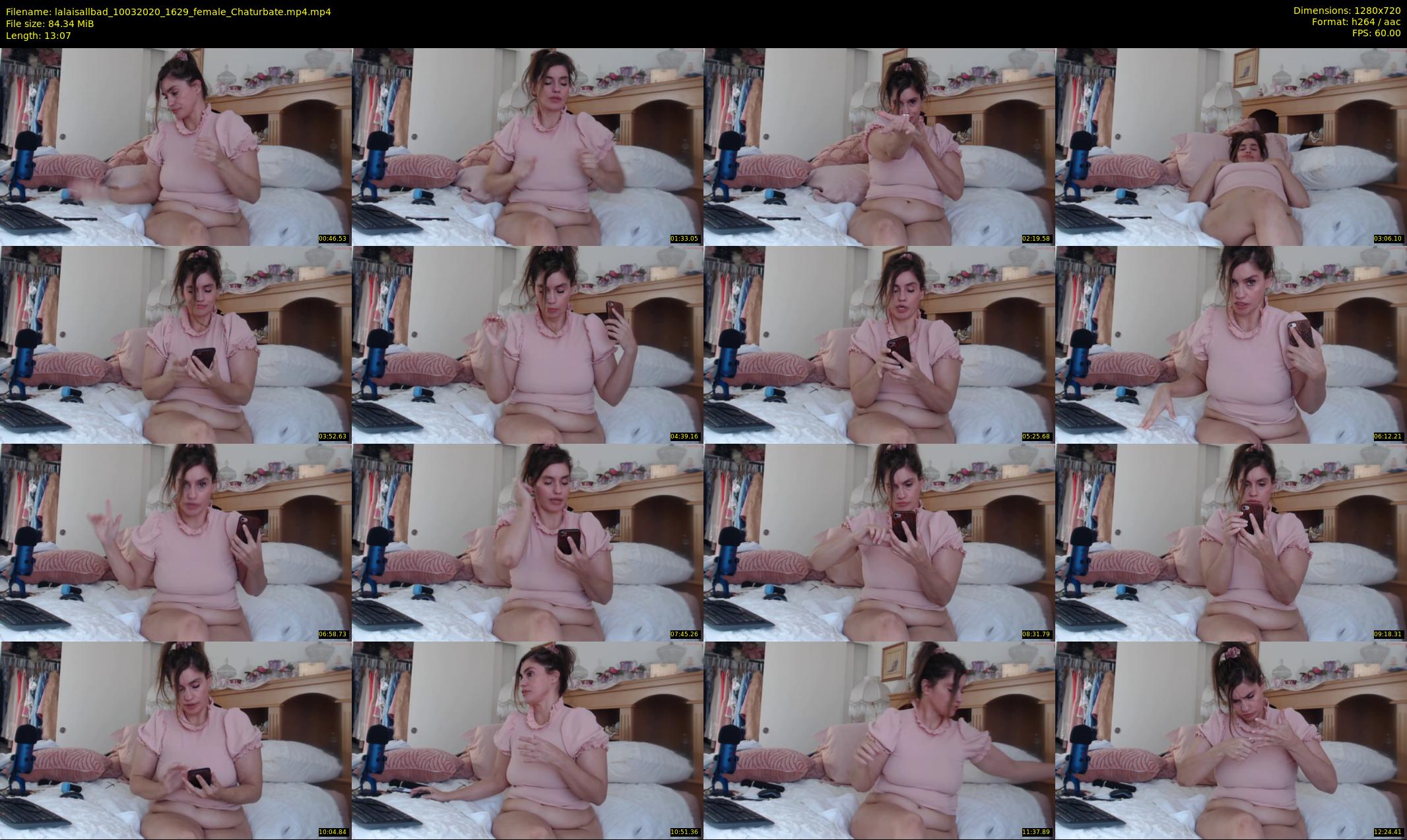 lalaisallbad — 14 minute Chaturbate female cam show recording, 720p, Mar 10, 2020
