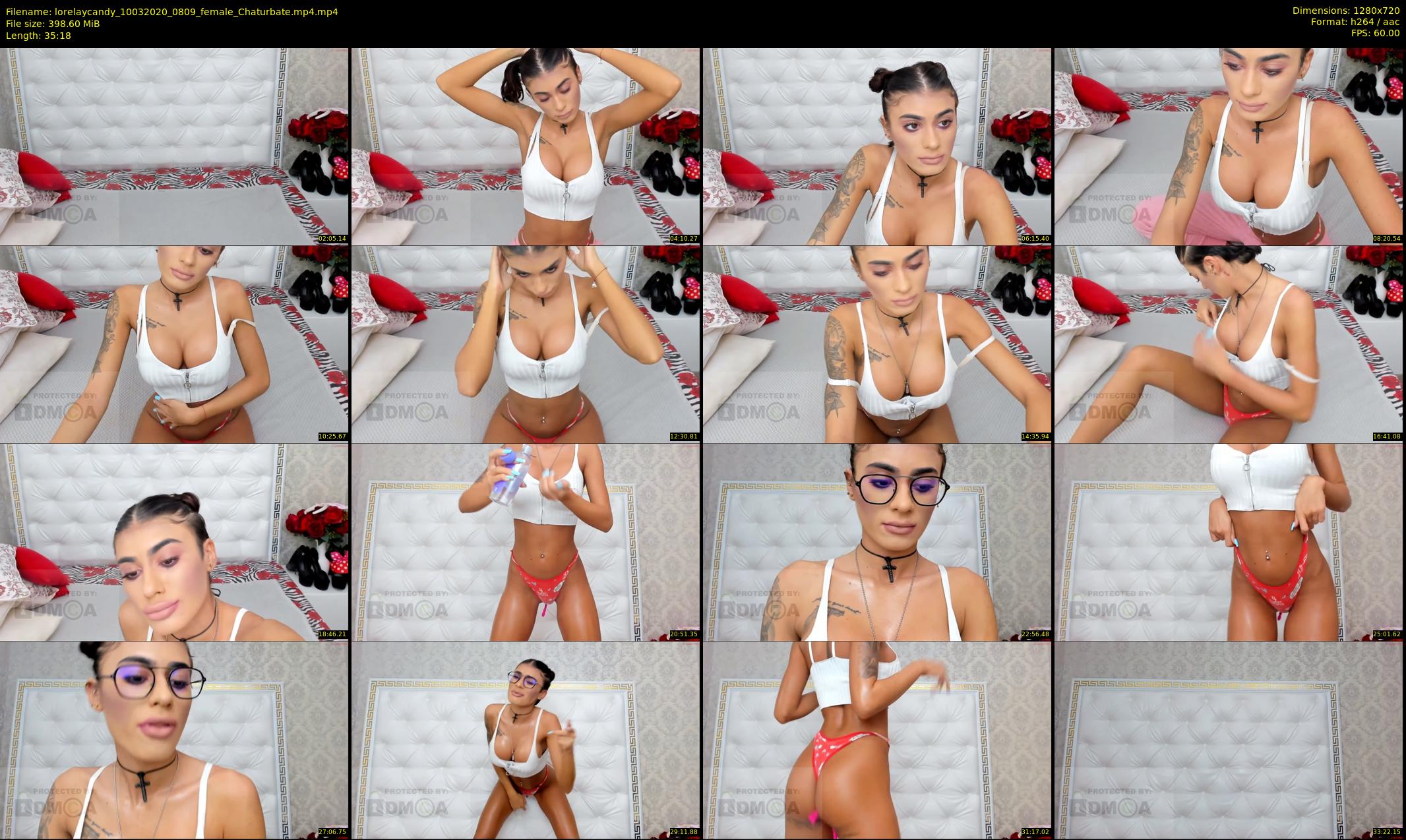 lorelaycandy — 36 minute Chaturbate female cam show recording, 720p, Mar 10, 2020