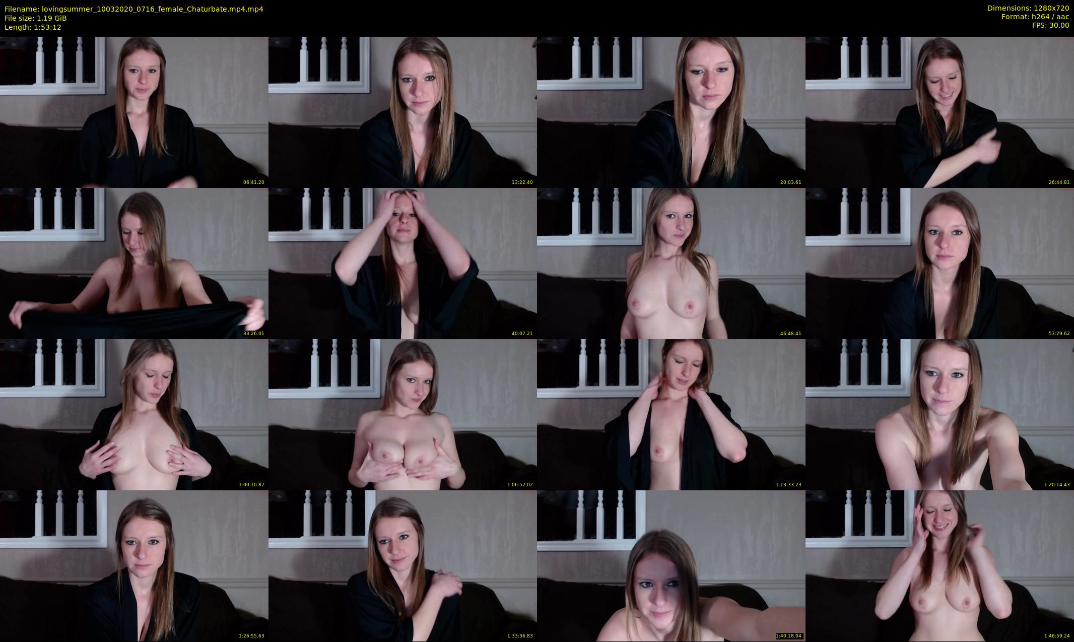 lovingsummer — 114 minute Chaturbate female cam show recording, 720p, Mar 10, 2020