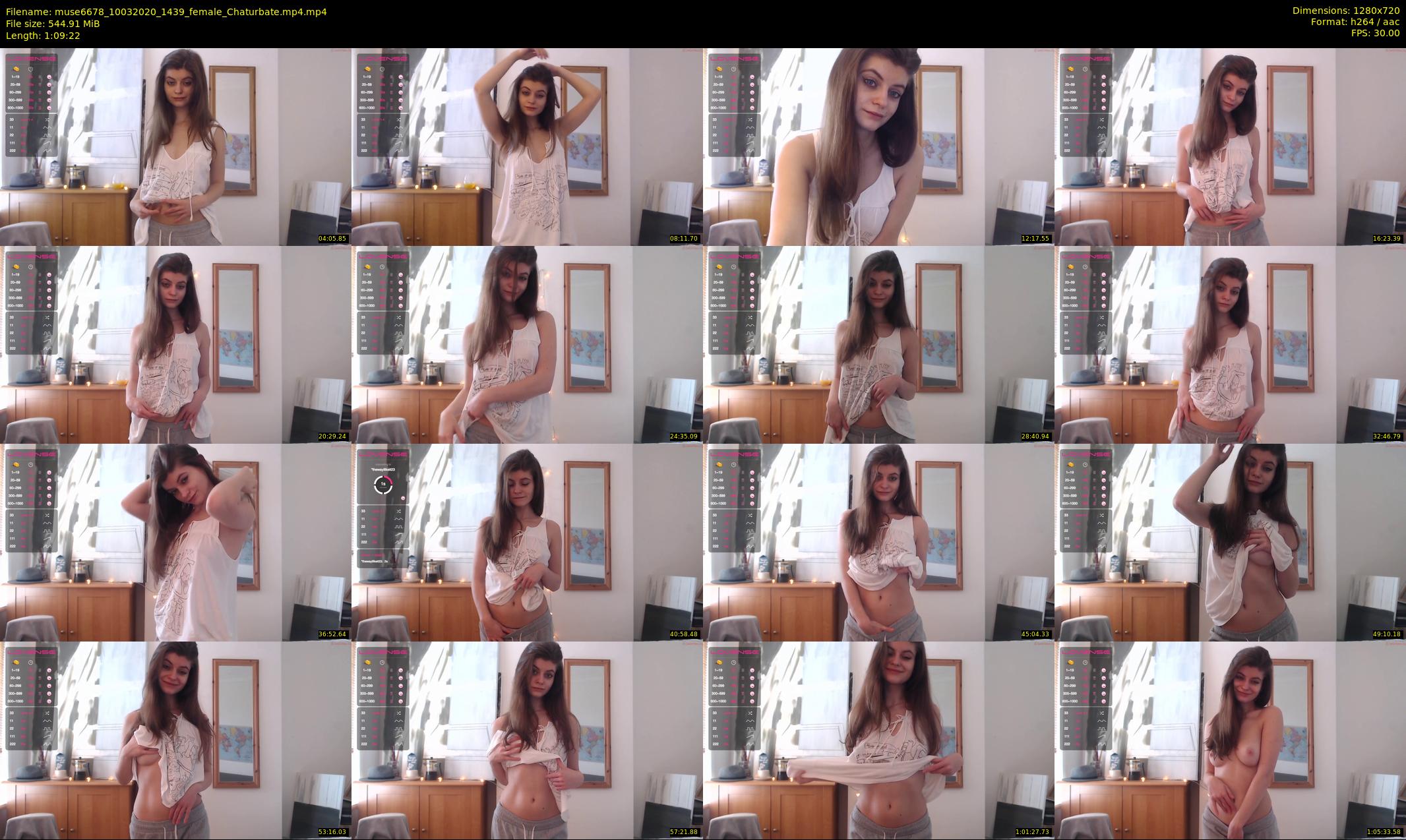 muse6678 — 70 minute Chaturbate female cam show recording, 720p, Mar 10, 2020