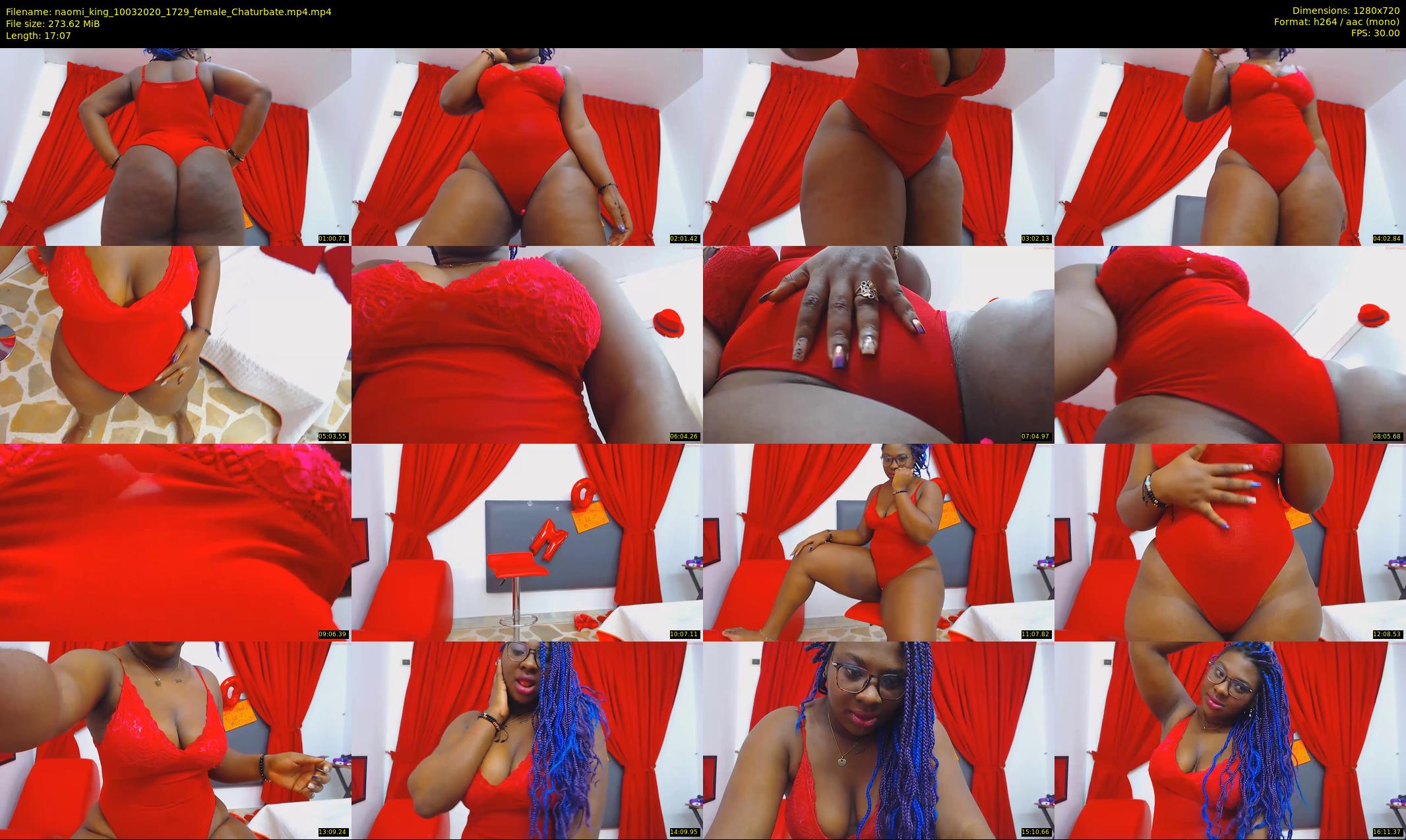 naomi_king — 18 minute Chaturbate female cam show recording, 720p, Mar 10, 2020