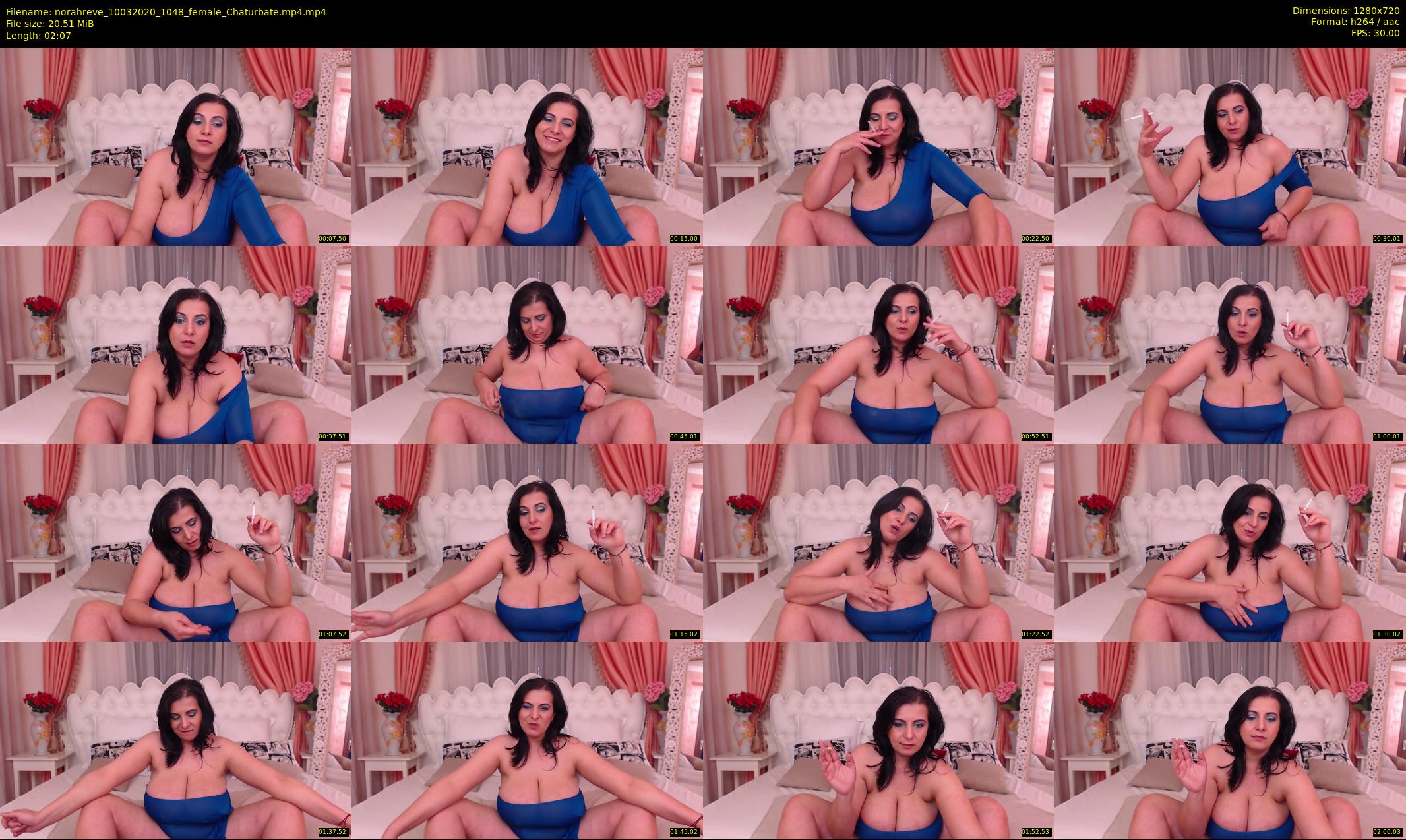 norahreve — 3 minute Chaturbate female cam show recording, 720p, Mar 10, 2020
