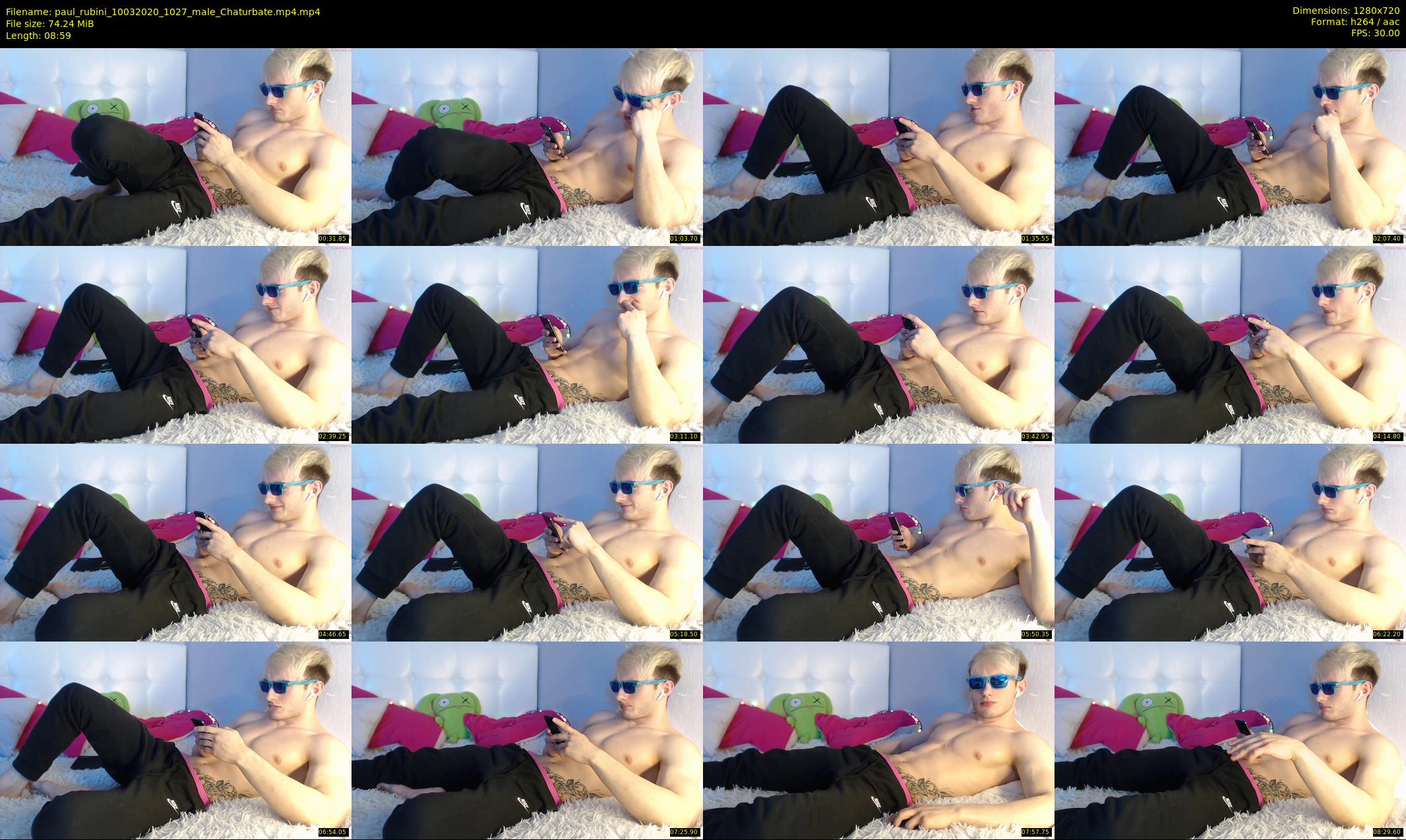 paul_rubini — 9 minute Chaturbate male cam show recording, 720p, Mar 10, 2020