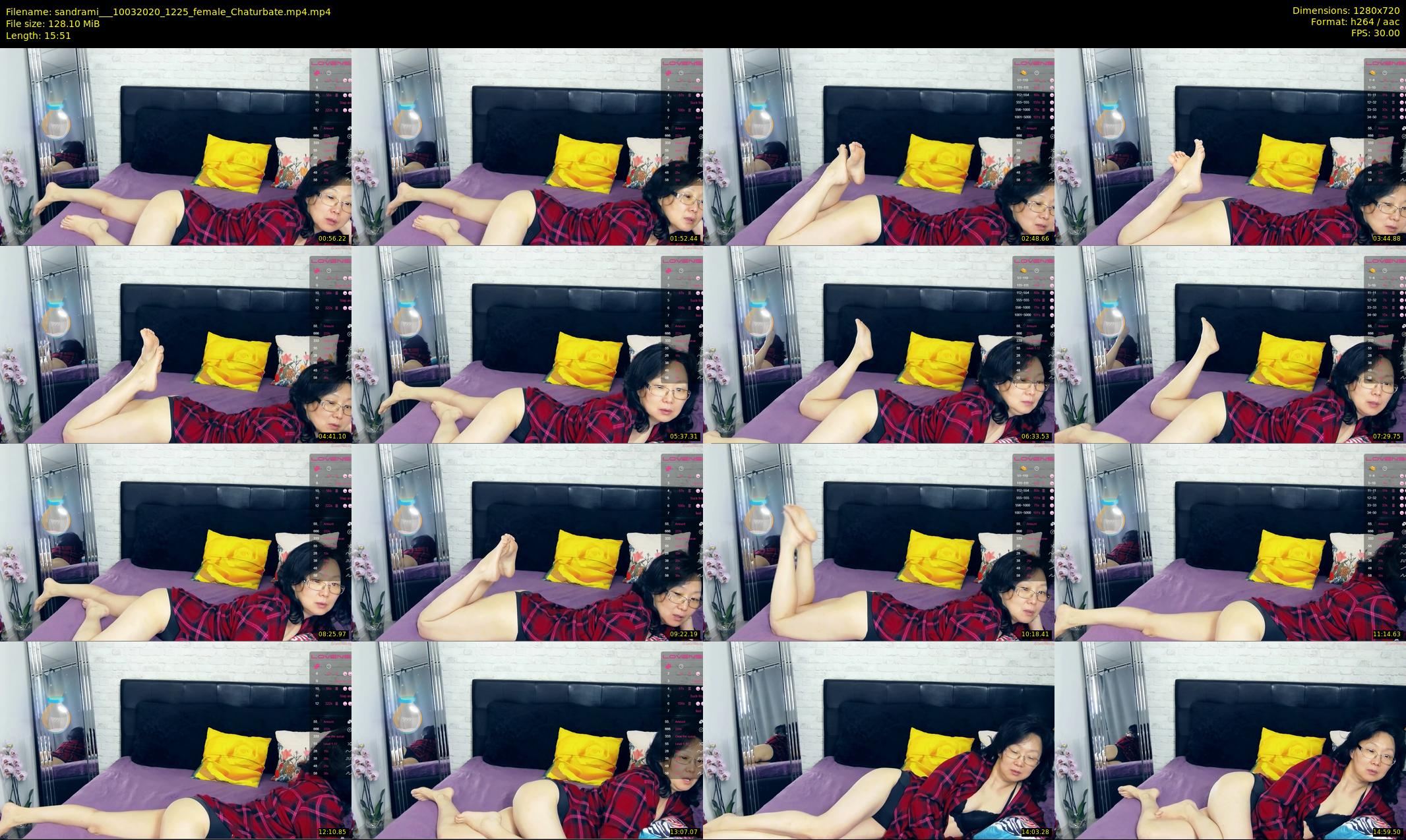 sandrami__ — 16 minute Chaturbate female cam show recording, 720p, Mar 10, 2020