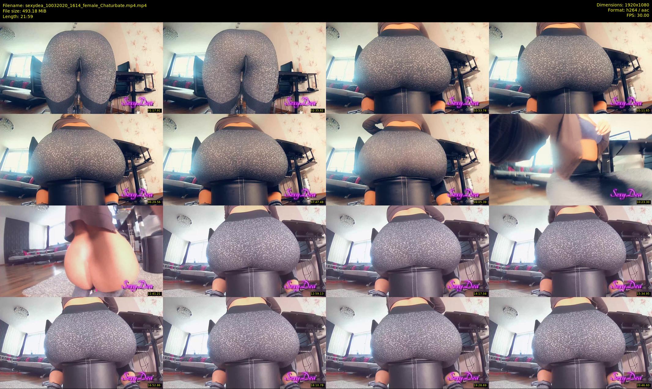 sexydea — 22 minute Chaturbate female cam show recording, 1080p, Mar 10, 2020