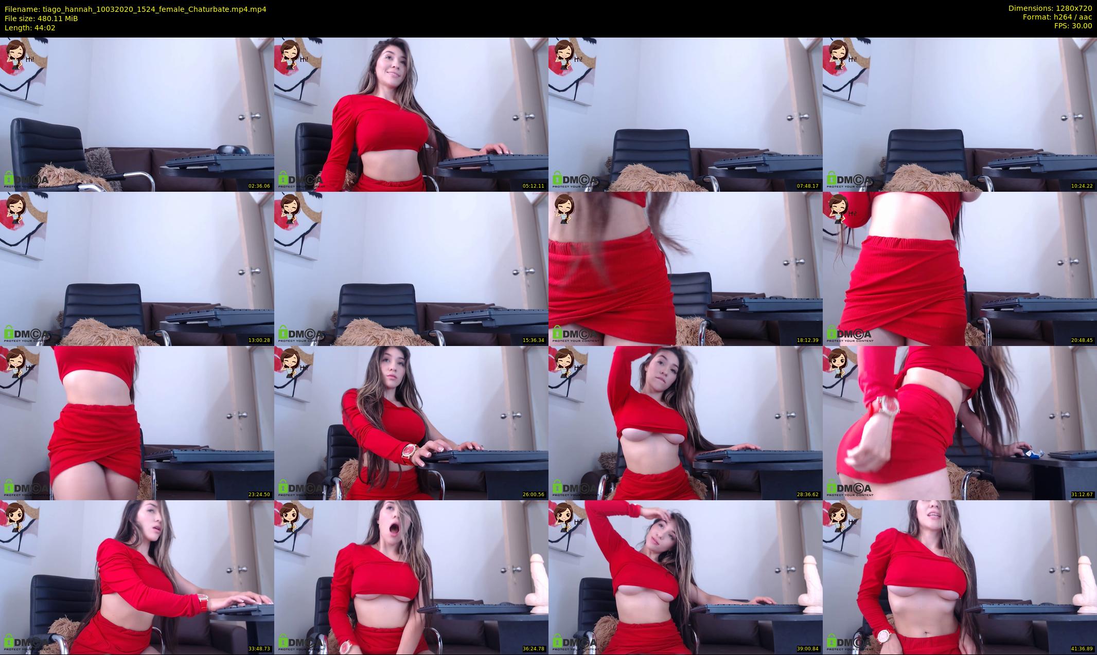 tiago_hannah — 45 minute Chaturbate couple cam show recording, 720p, Mar 10, 2020