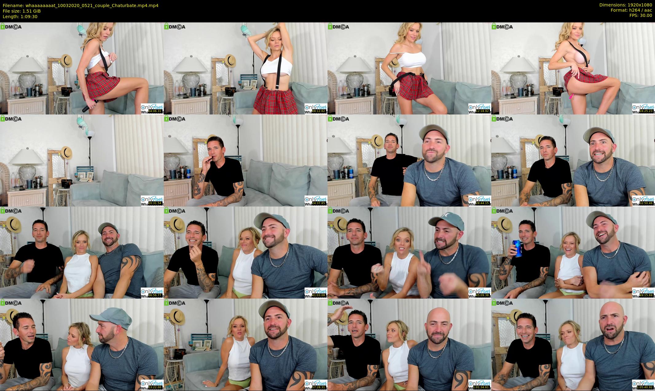 whaaaaaaaat — 70 minute Chaturbate couple cam show recording, 1080p, Mar 10, 2020