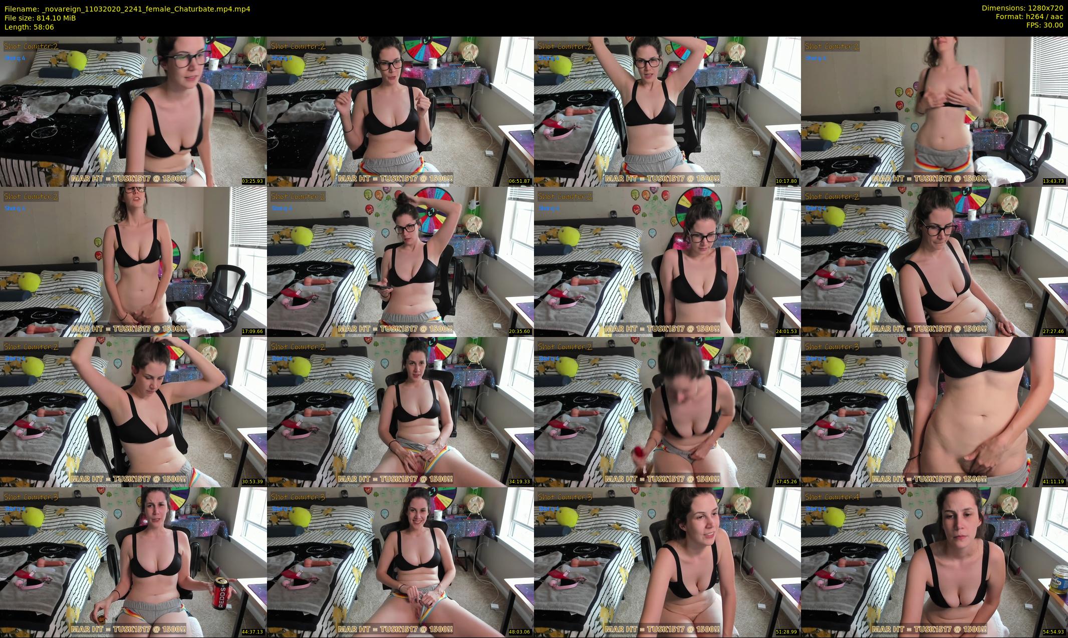 _novareign — 59 minute Chaturbate female cam show recording, 720p, Mar 11, 2020