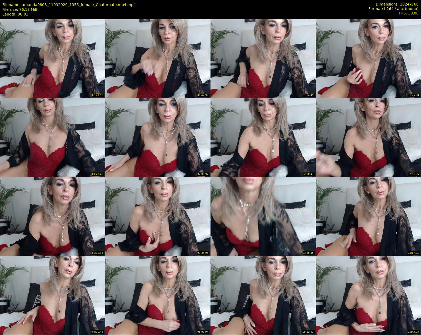 amanda0803 — 7 minute Chaturbate female cam show recording, 720p, Mar 11, 2020