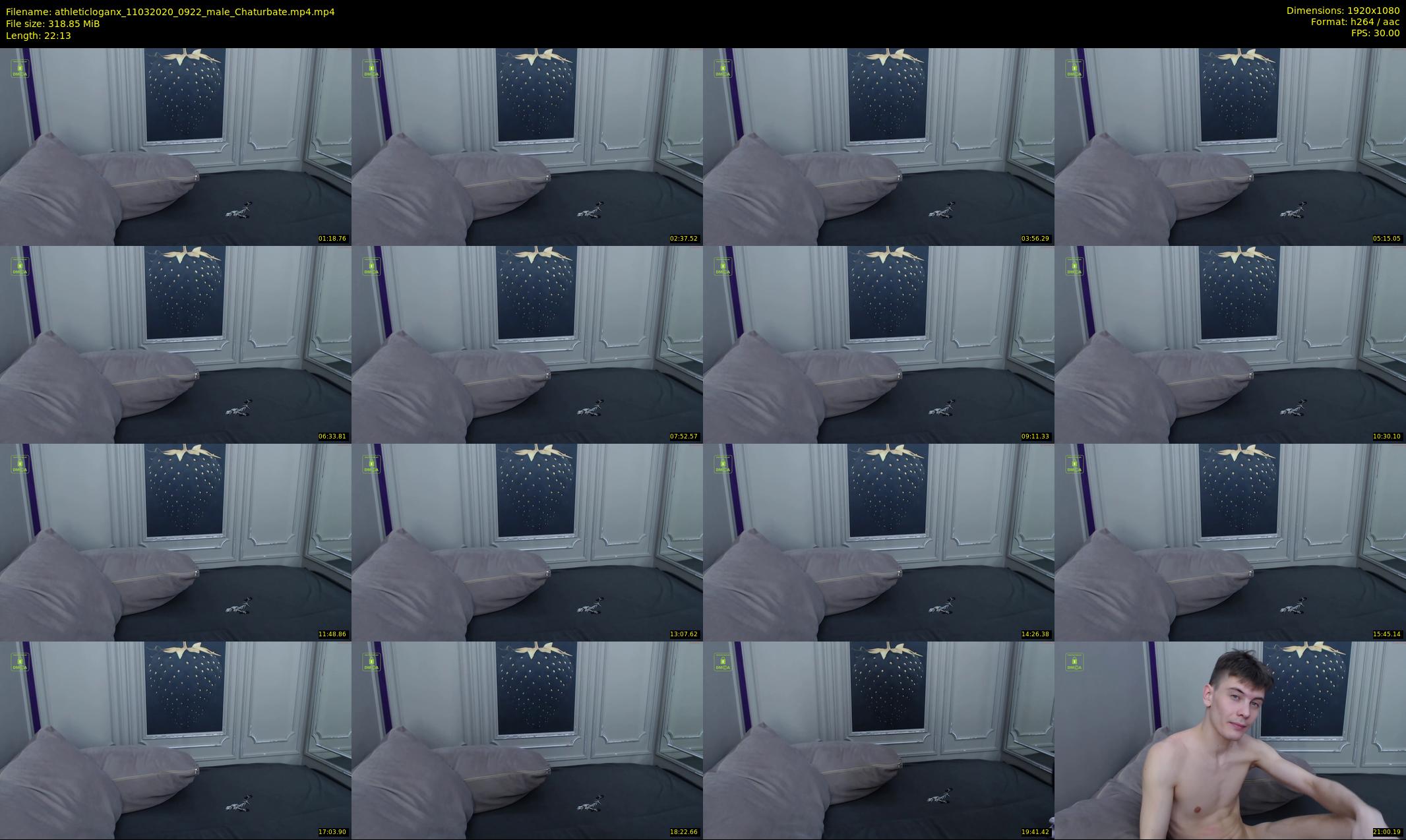 athleticloganx — 23 minute Chaturbate male cam show recording, 1080p, Mar 11, 2020