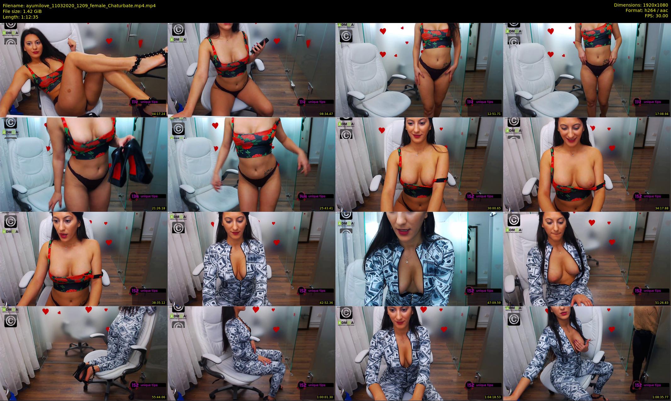 ayumilove — 73 minute Chaturbate female cam show recording, 1080p, Mar 11, 2020