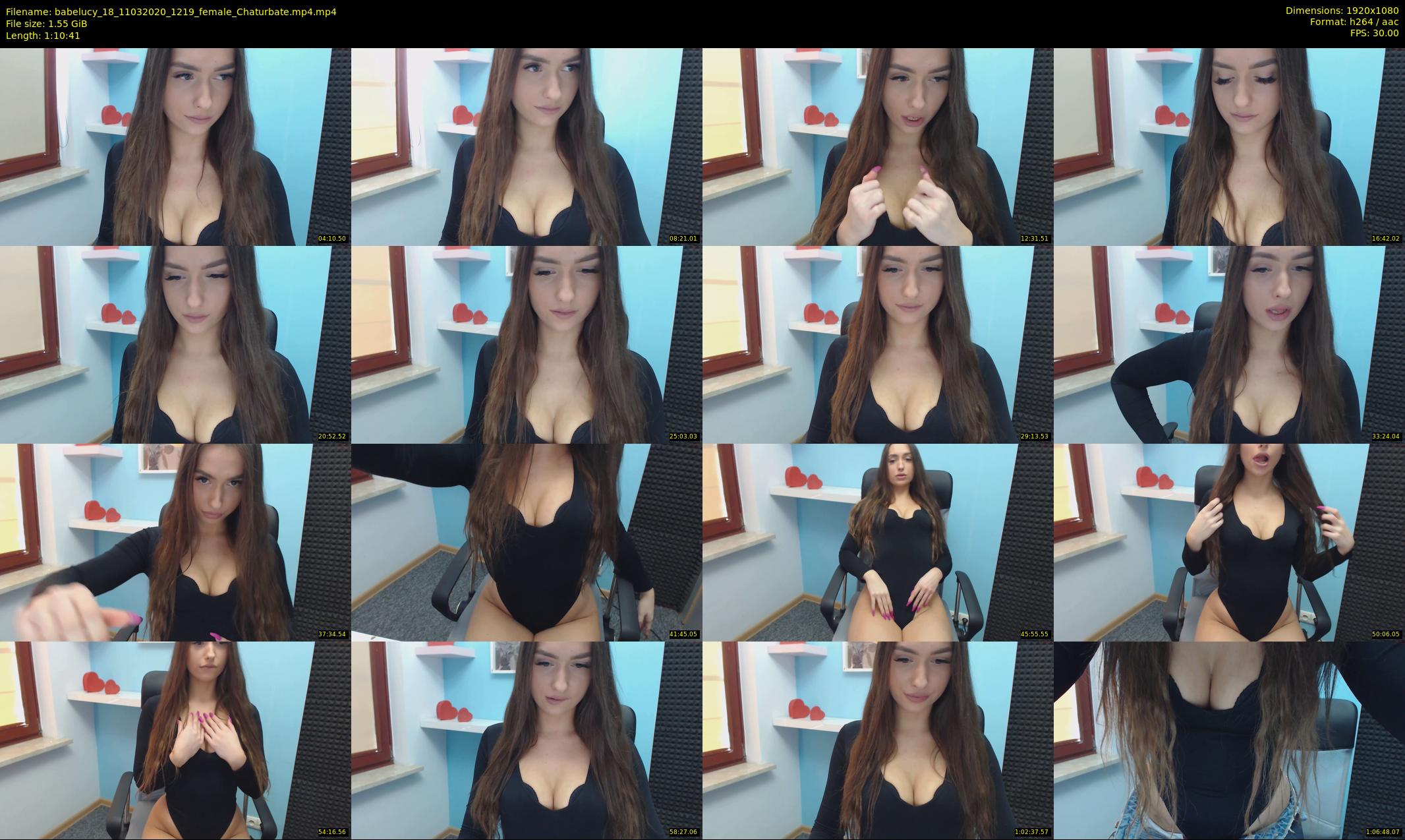 babelucy_18 — 71 minute Chaturbate female cam show recording, 1080p, Mar 11, 2020