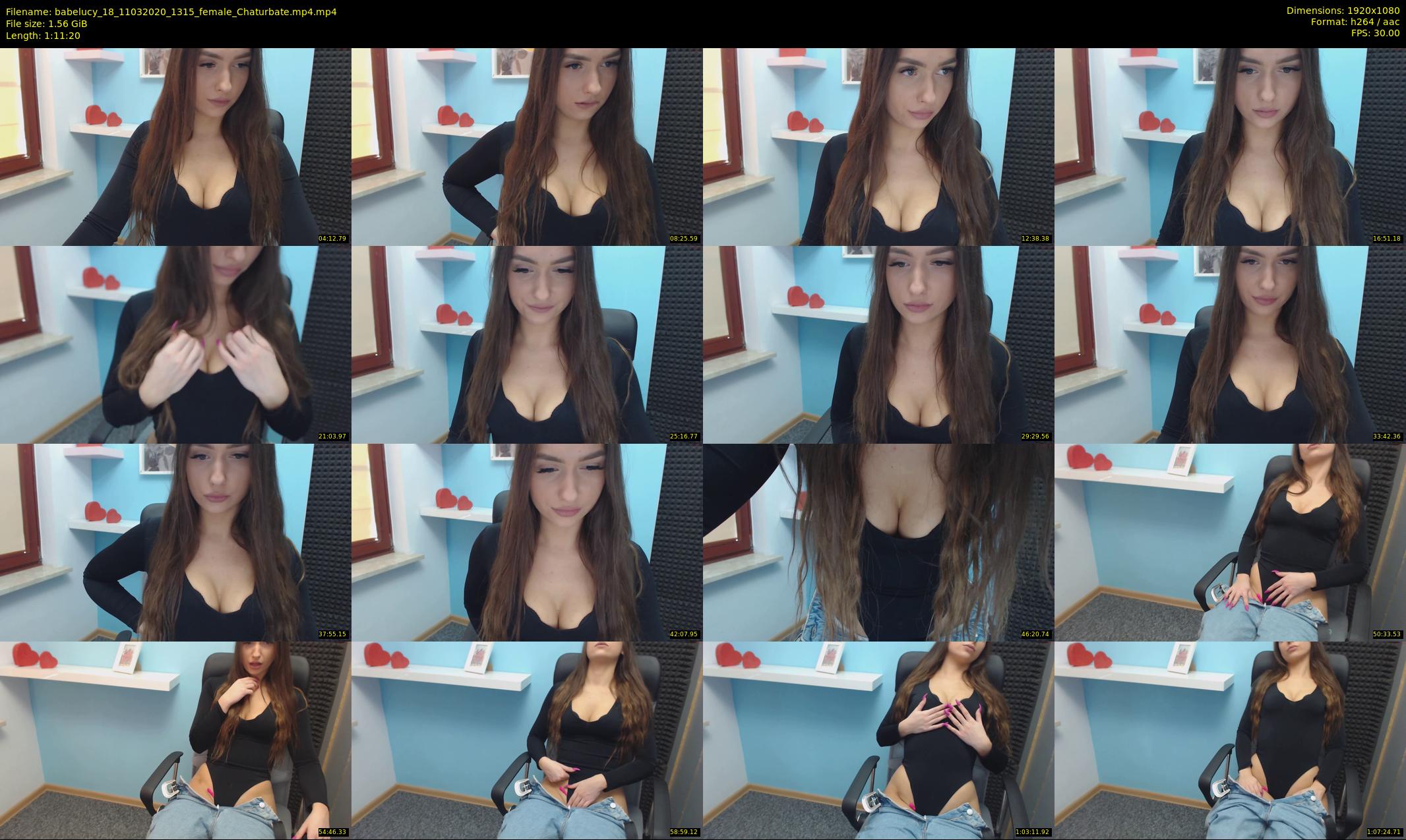 babelucy_18 — 72 minute Chaturbate female cam show recording, 1080p, Mar 11, 2020