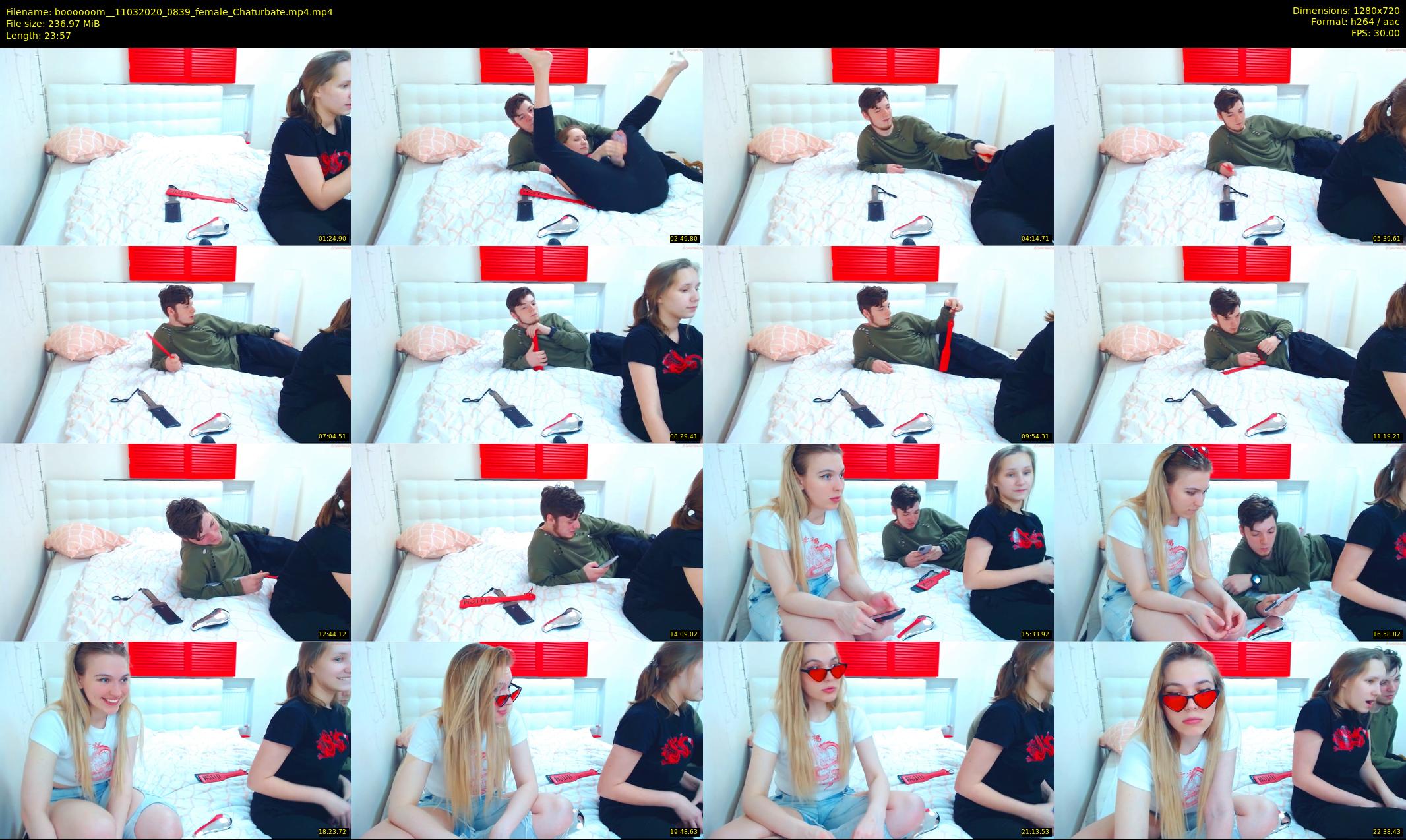 boooooom_ — 24 minute Chaturbate female cam show recording, 720p, Mar 11, 2020