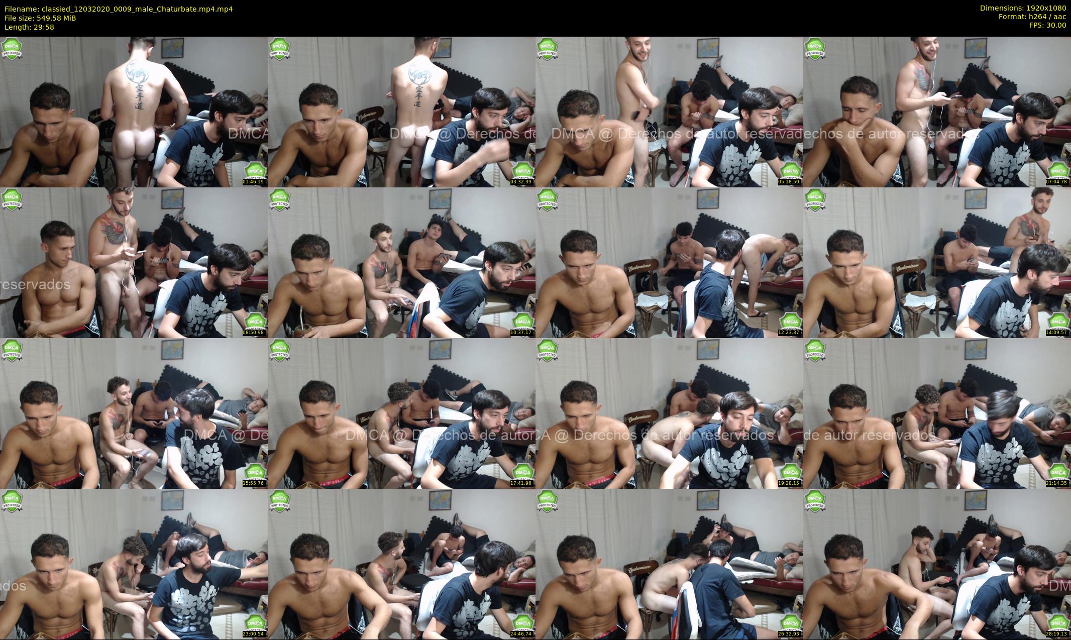 classied — 30 minute Chaturbate male cam show recording, 1080p, Mar 12, 2020