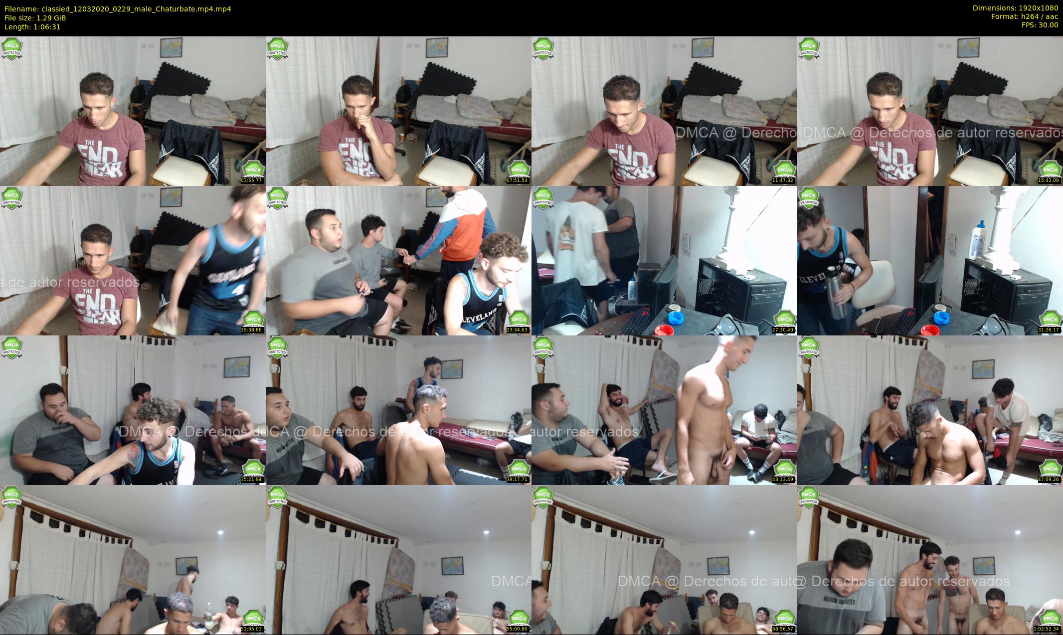 classied — 67 minute Chaturbate male cam show recording, 1080p, Mar 12, 2020
