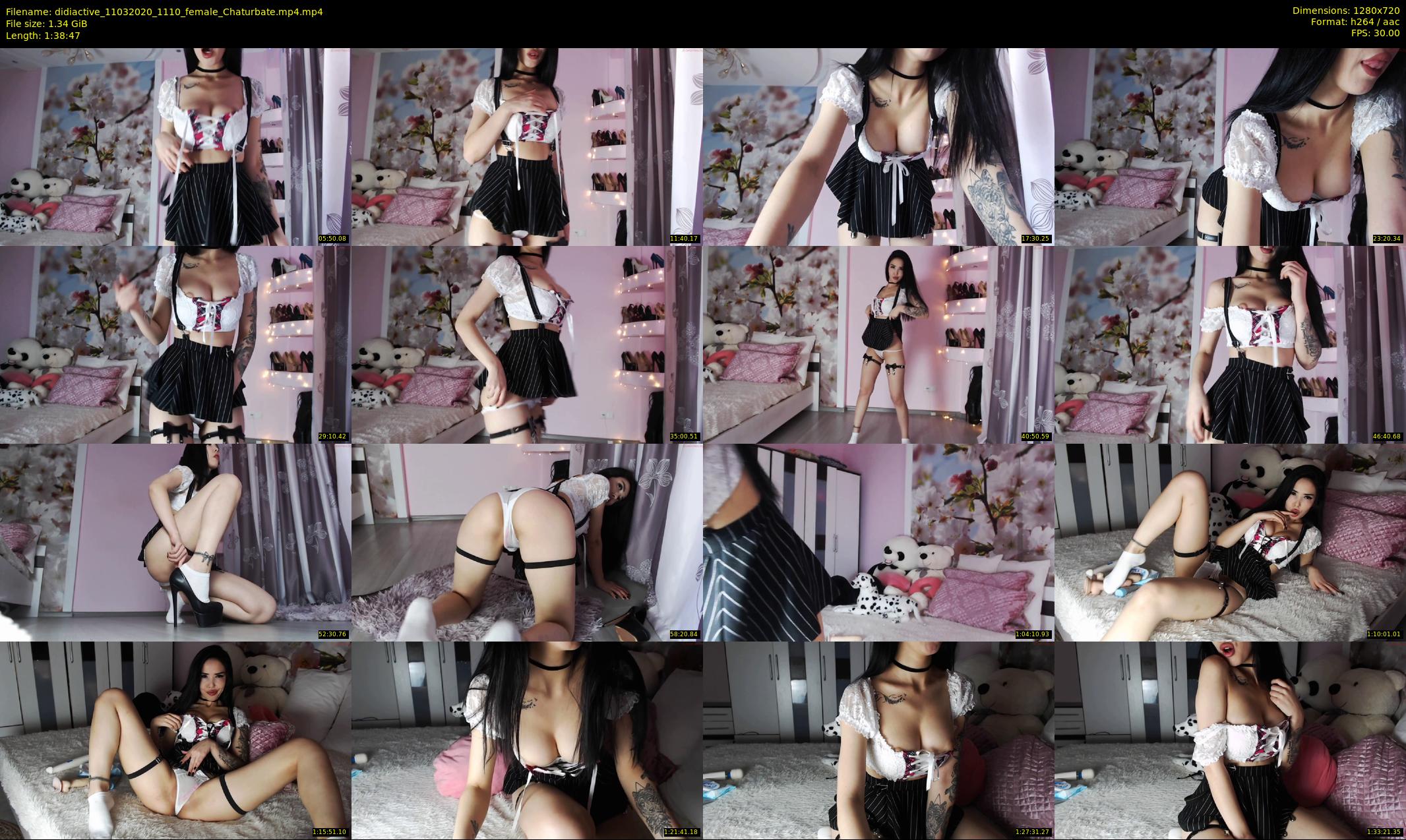 didiactive — 99 minute Chaturbate female cam show recording, 720p, Mar 11, 2020