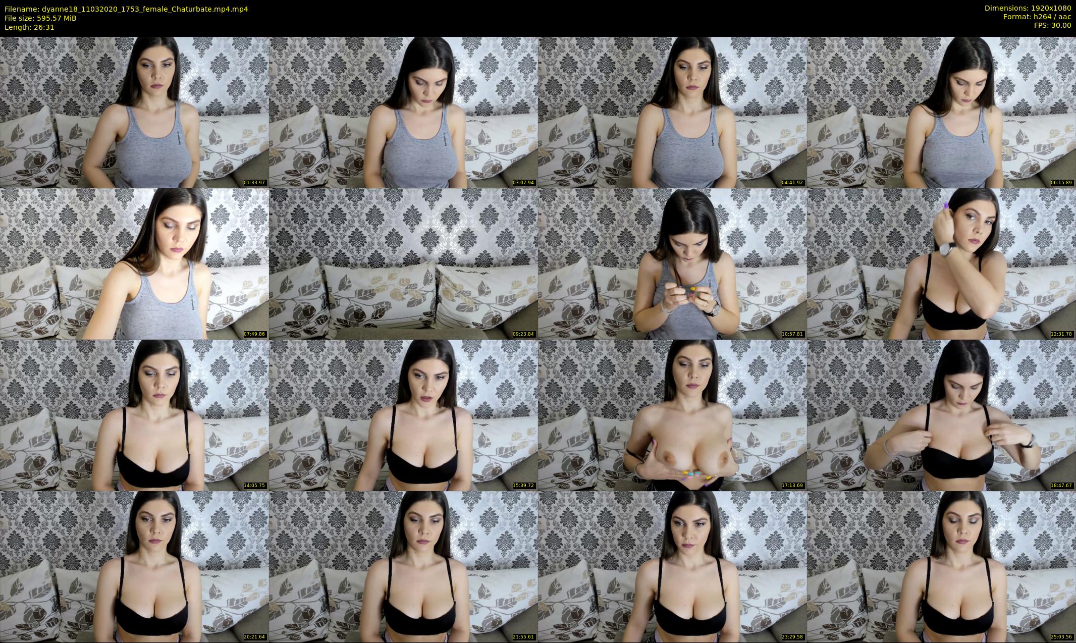 dyanne18 — 27 minute Chaturbate female cam show recording, 1080p, Mar 11, 2020
