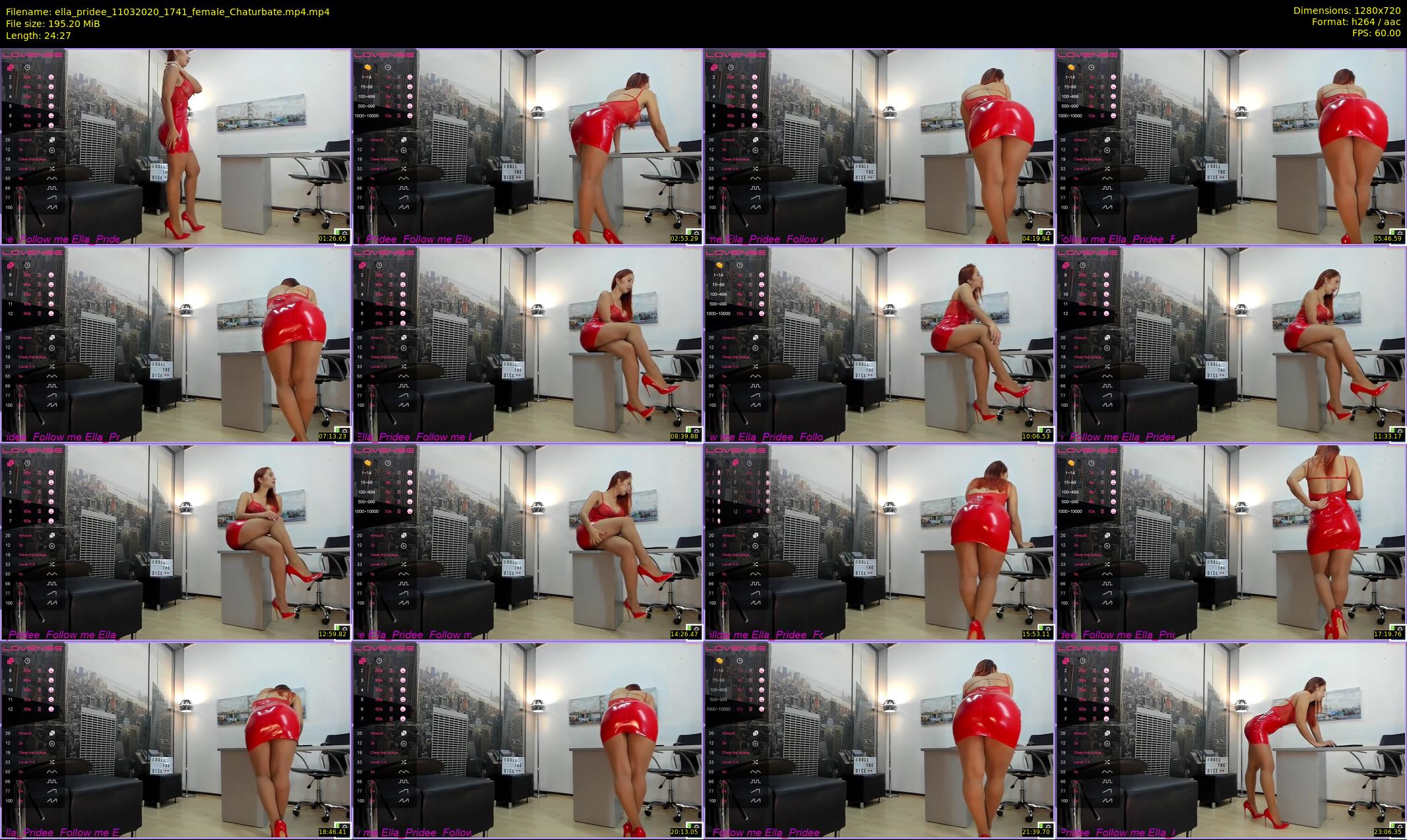 ella_pridee — 25 minute Chaturbate female cam show recording, 720p, Mar 11, 2020