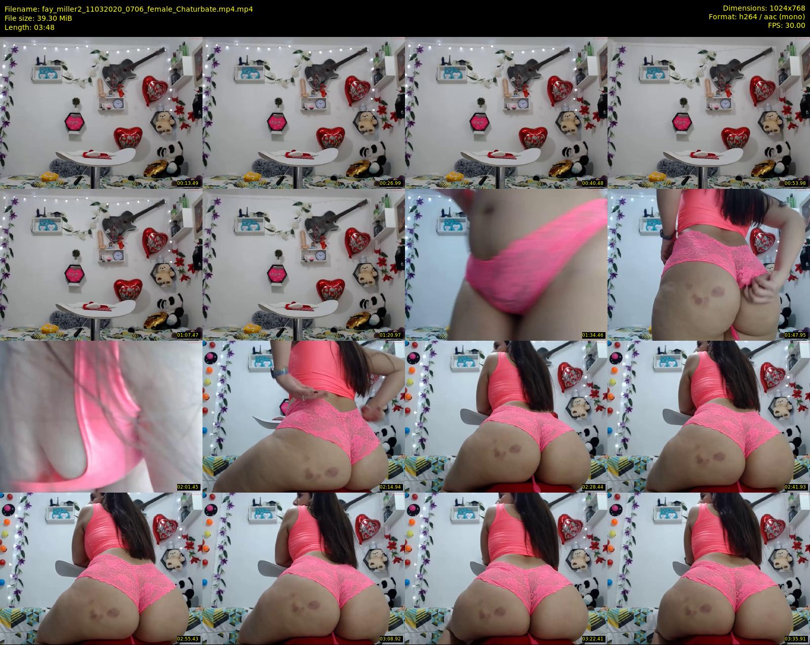 fay_miller2 — 4 minute Chaturbate female cam show recording, 720p, Mar 11, 2020