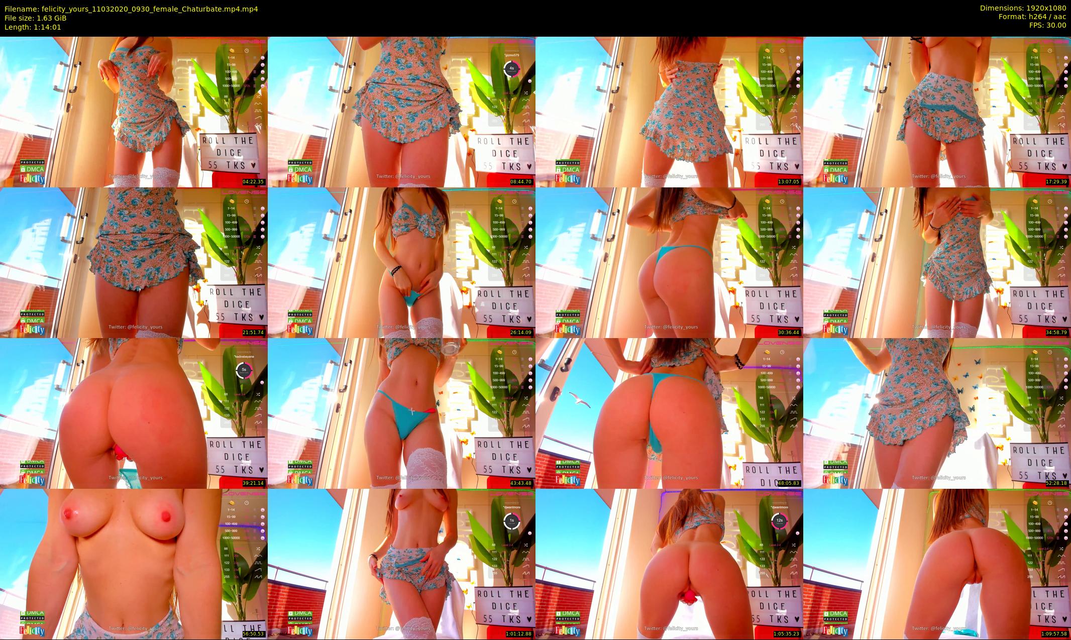 felicity_yours — 75 minute Chaturbate female cam show recording, 1080p, Mar 11, 2020