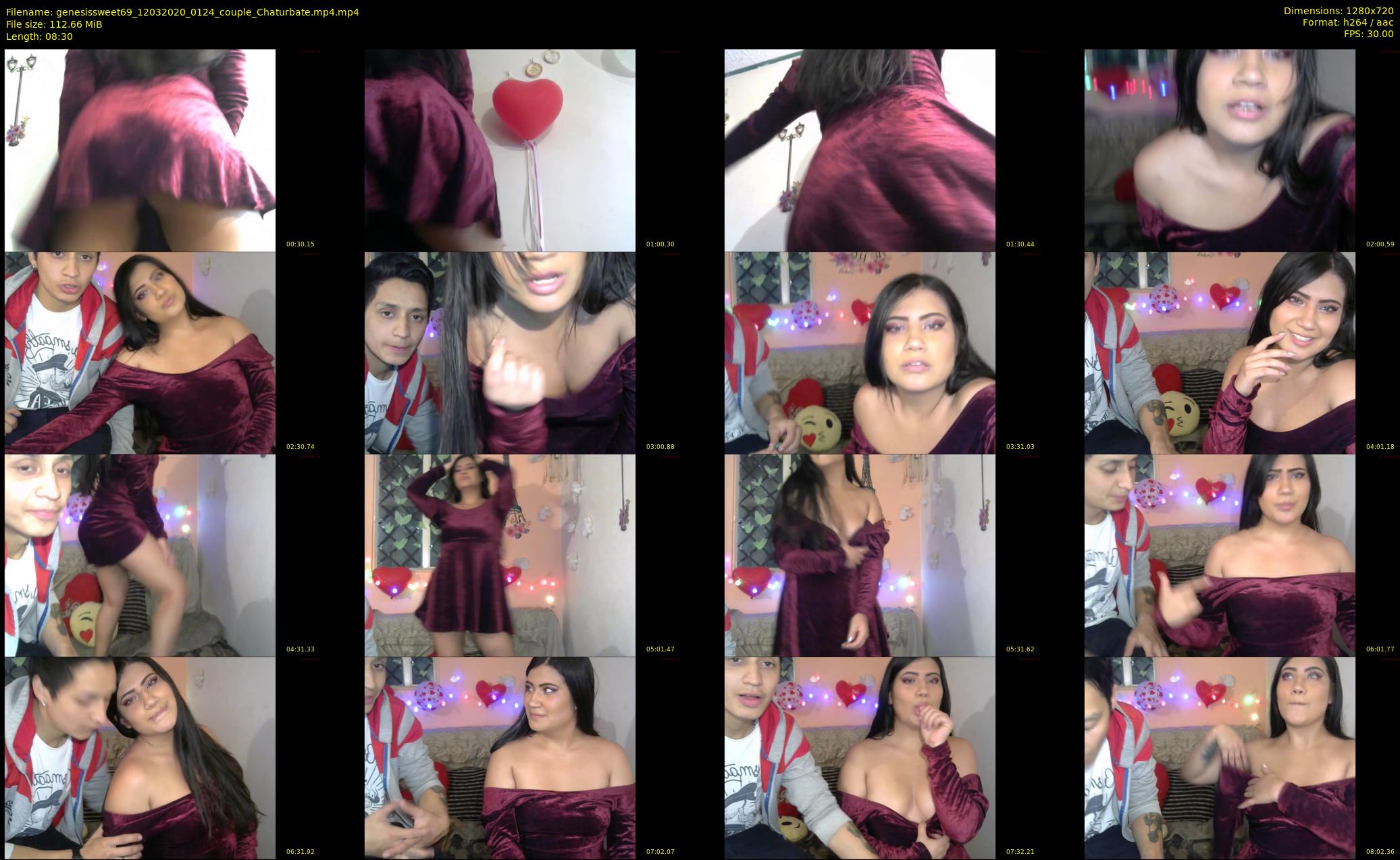 genesissweet69 — 9 minute Chaturbate couple cam show recording, 720p, Mar 12, 2020