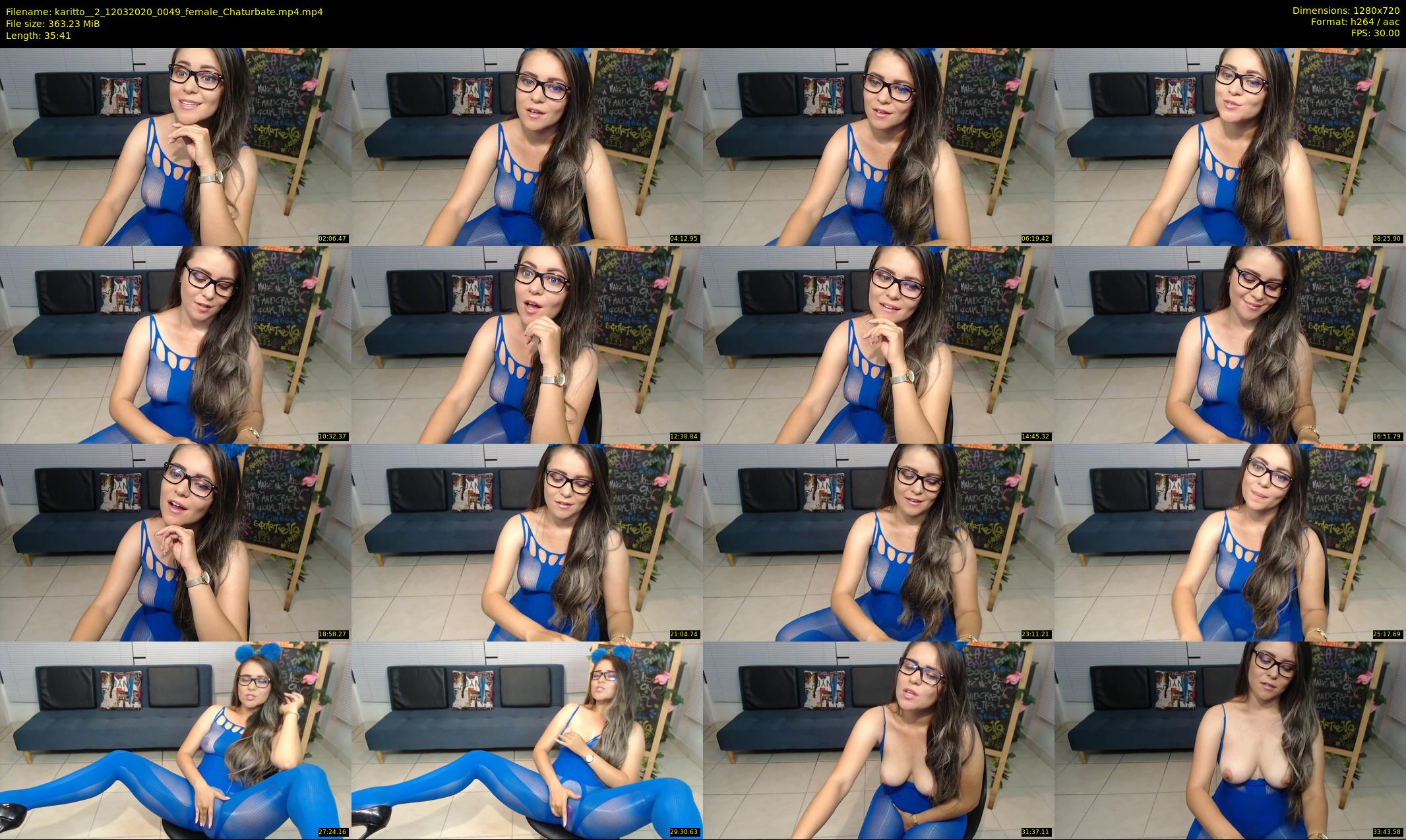 karitto__2 — 36 minute Chaturbate female cam show recording, 720p, Mar 12, 2020