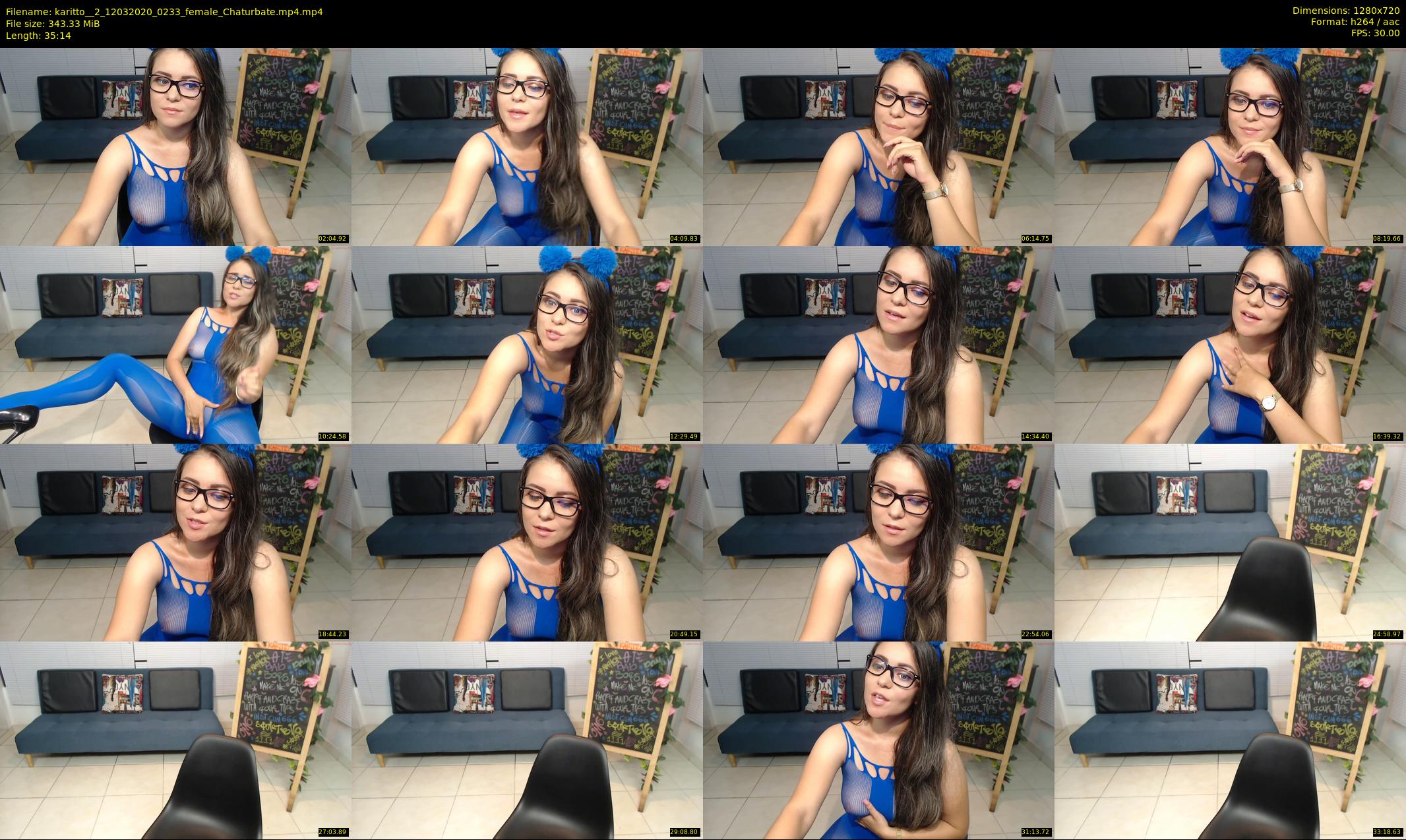 karitto__2 — 36 minute Chaturbate female cam show recording, 720p, Mar 12, 2020