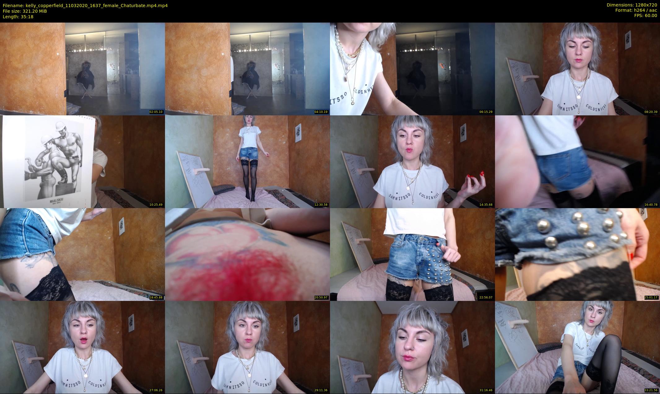 kelly_copperfield — 36 minute Chaturbate female cam show recording, 720p, Mar 11, 2020
