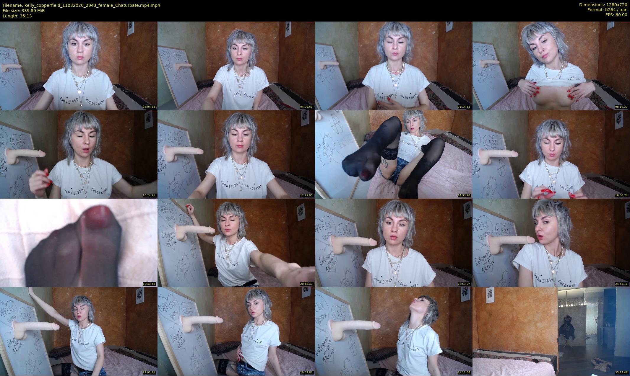 kelly_copperfield — 36 minute Chaturbate female cam show recording, 720p, Mar 11, 2020