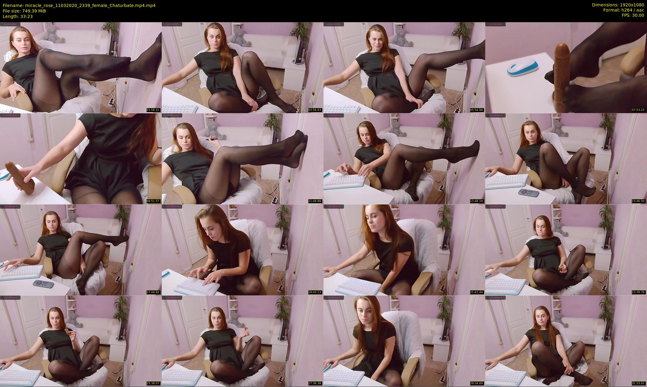 miracle_rose — 34 minute Chaturbate female cam show recording, 1080p, Mar 11, 2020