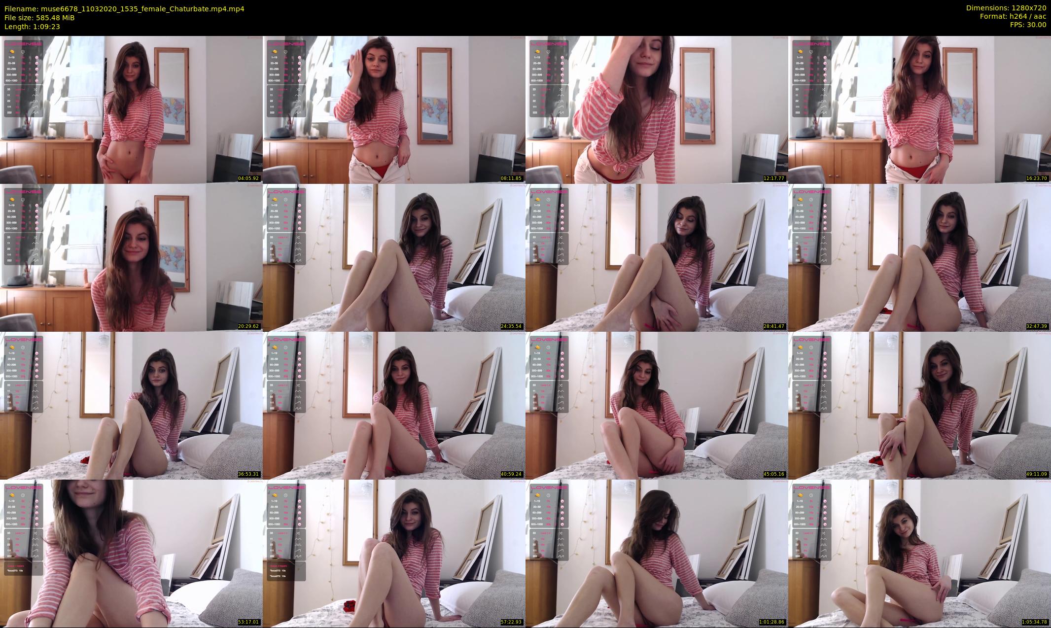 muse6678 — 70 minute Chaturbate female cam show recording, 720p, Mar 11, 2020