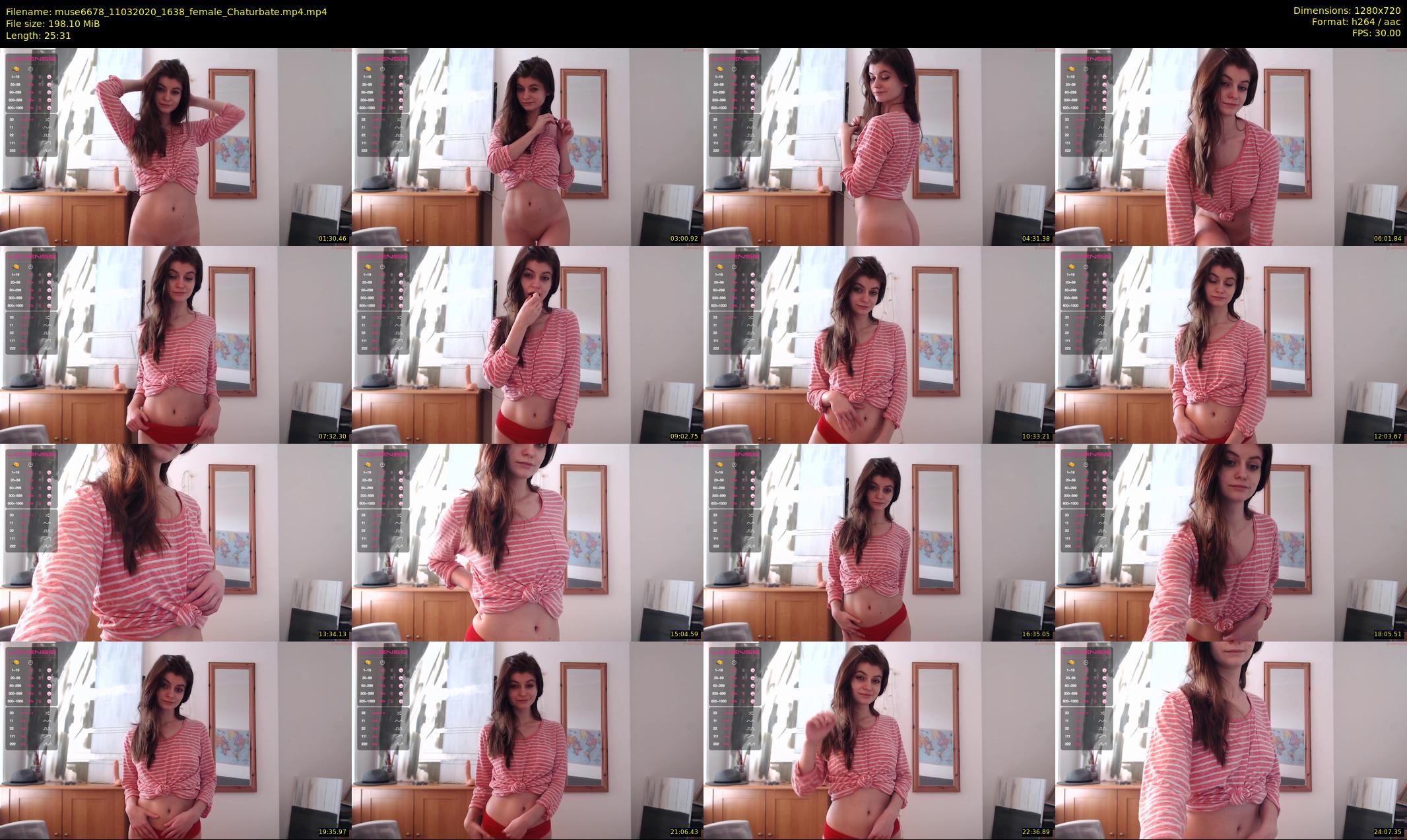 muse6678 — 26 minute Chaturbate female cam show recording, 720p, Mar 11, 2020