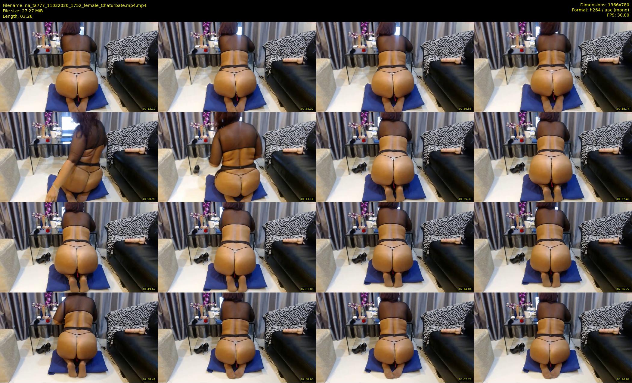 na_ta777 — 4 minute Chaturbate female cam show recording, 720p, Mar 11, 2020