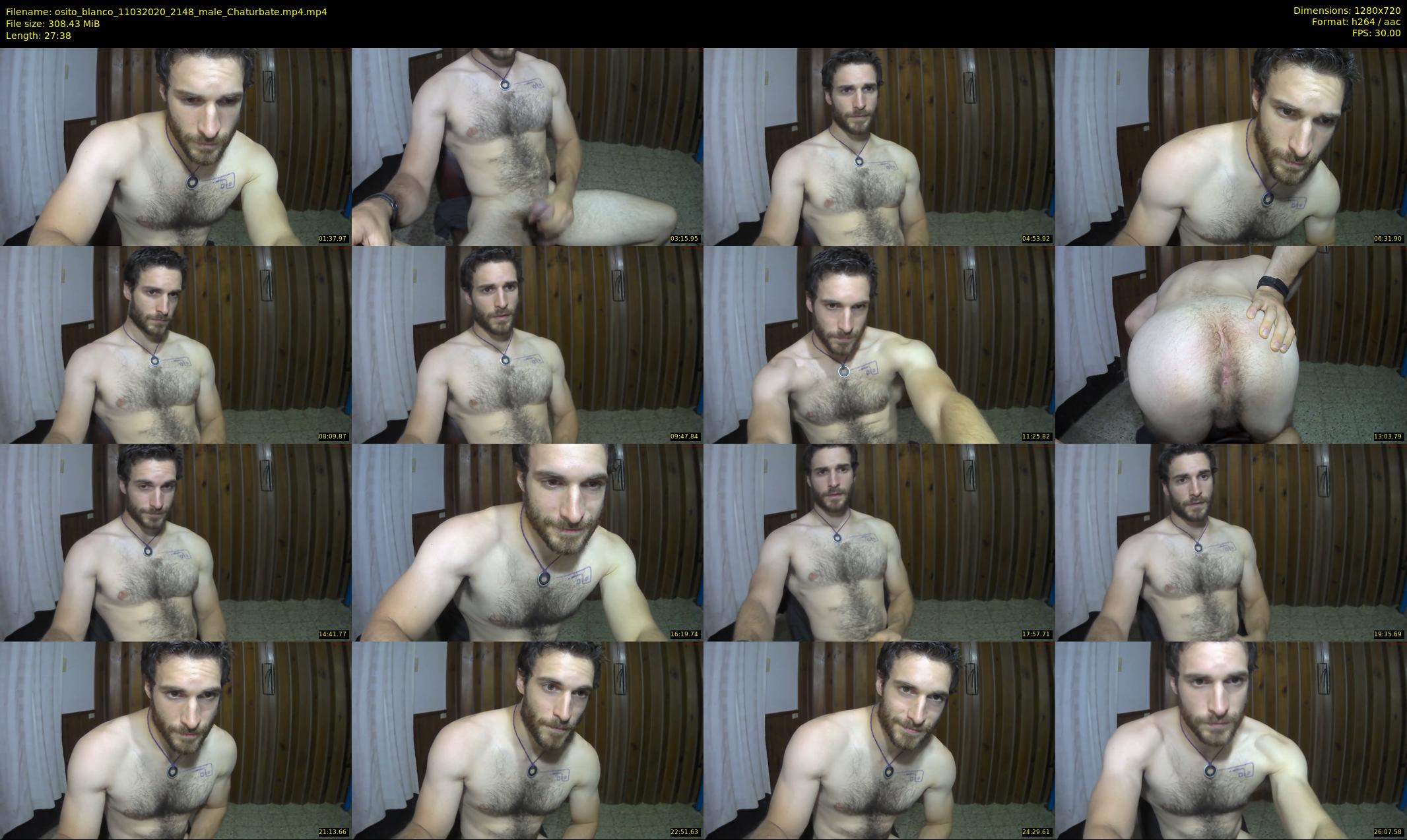 osito_blanco — 28 minute Chaturbate male cam show recording, 720p, Mar 11, 2020