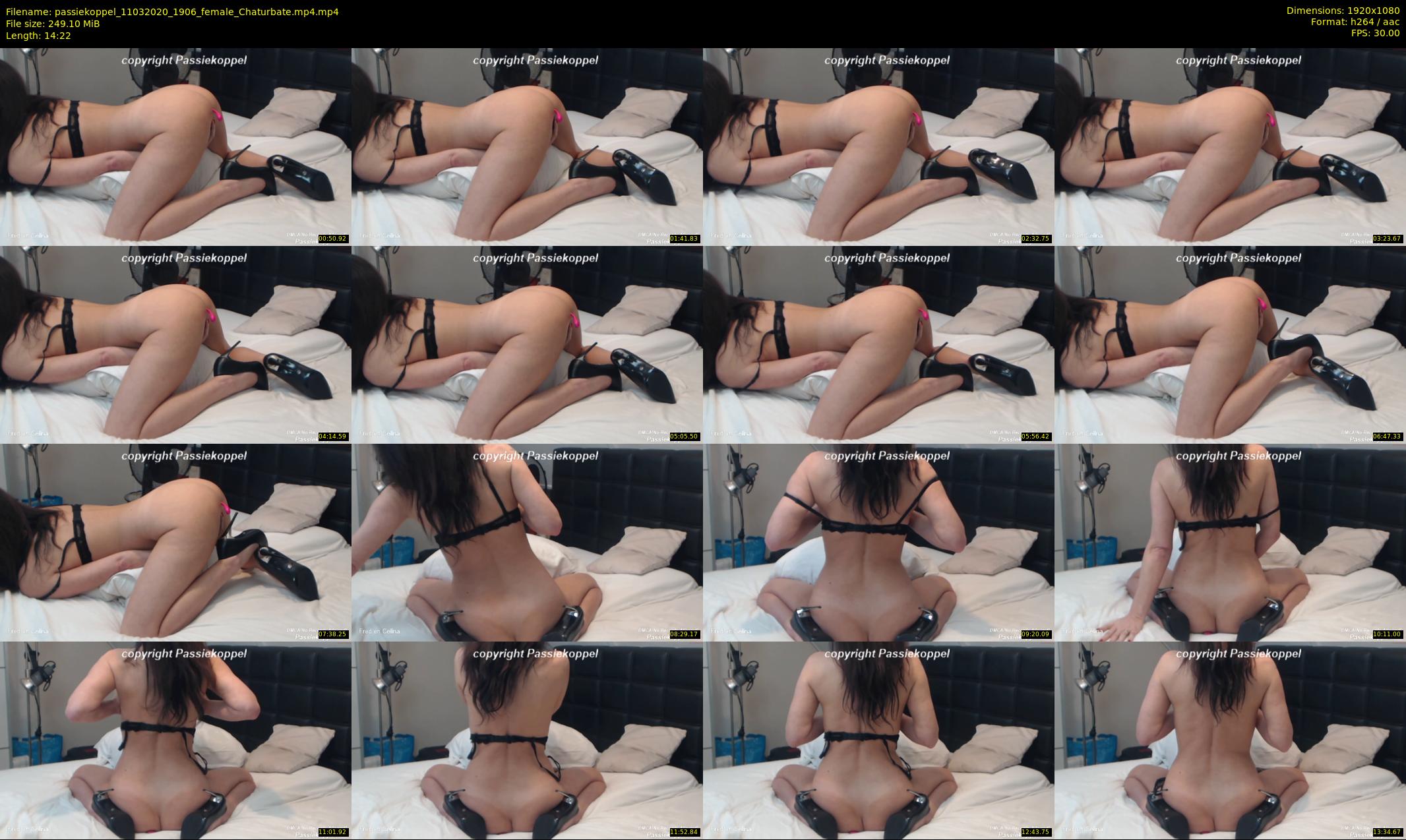 passiekoppel — 15 minute Chaturbate couple cam show recording, 1080p, Mar 11, 2020