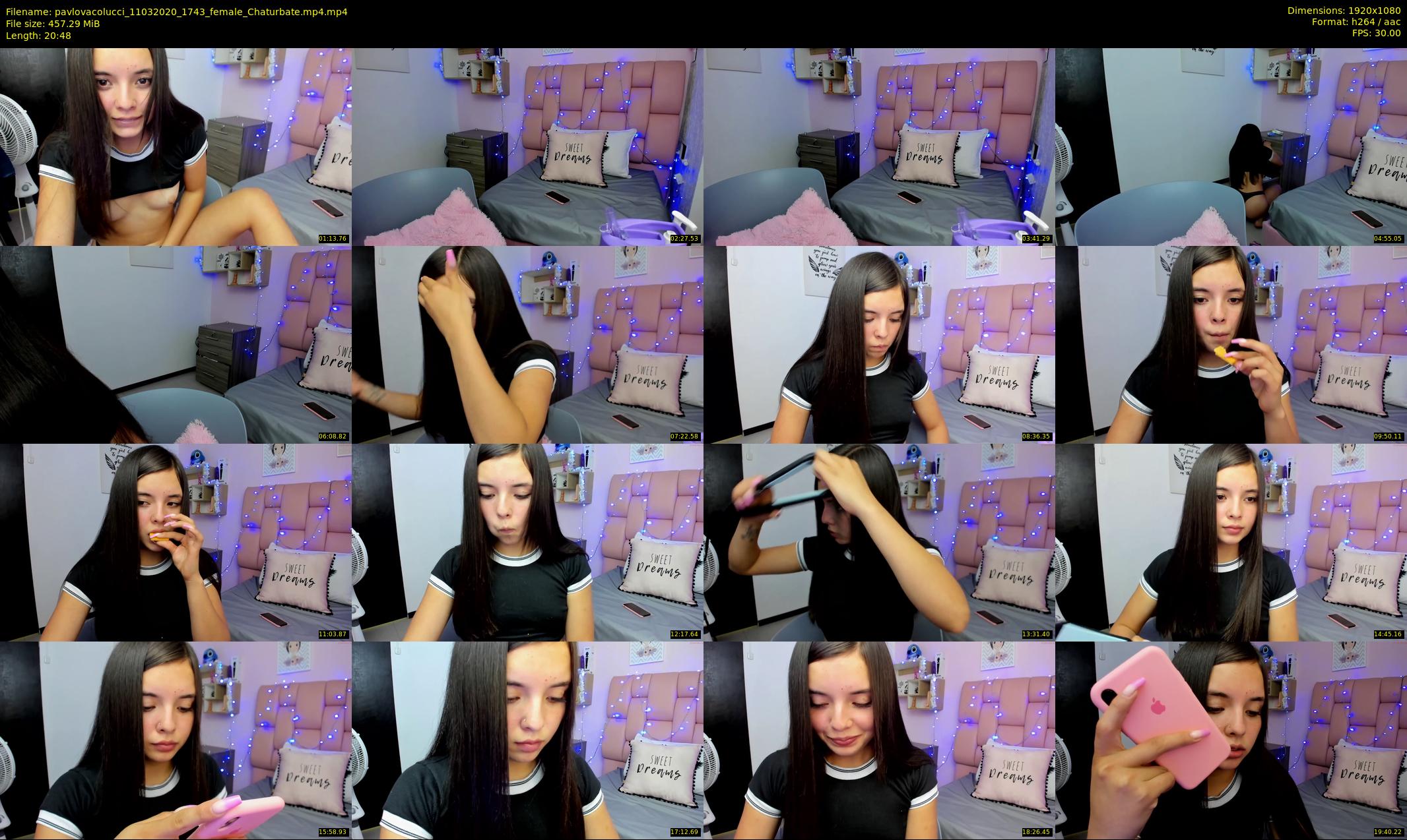pavlovacolucci — 21 minute Chaturbate female cam show recording, 1080p, Mar 11, 2020