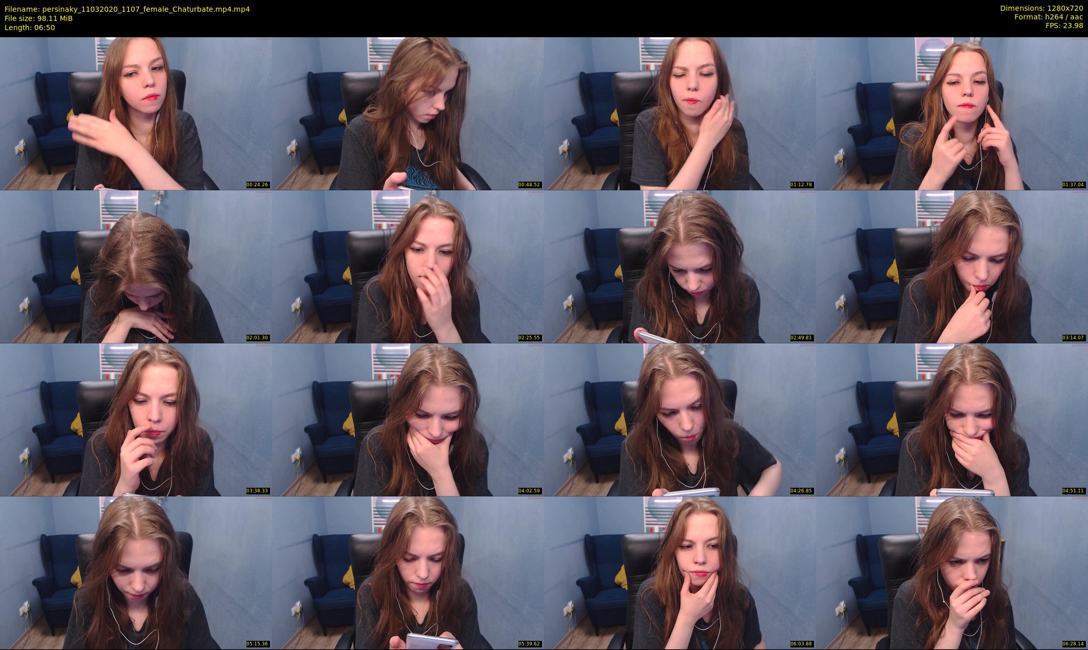 persinaky — 7 minute Chaturbate female cam show recording, 720p, Mar 11, 2020