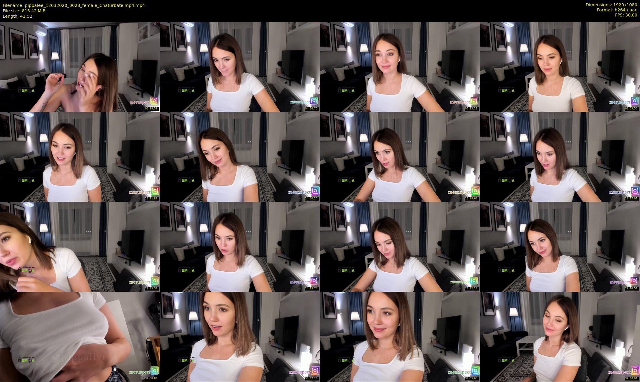 pippalee — 42 minute Chaturbate female cam show recording, 1080p, Mar 12, 2020