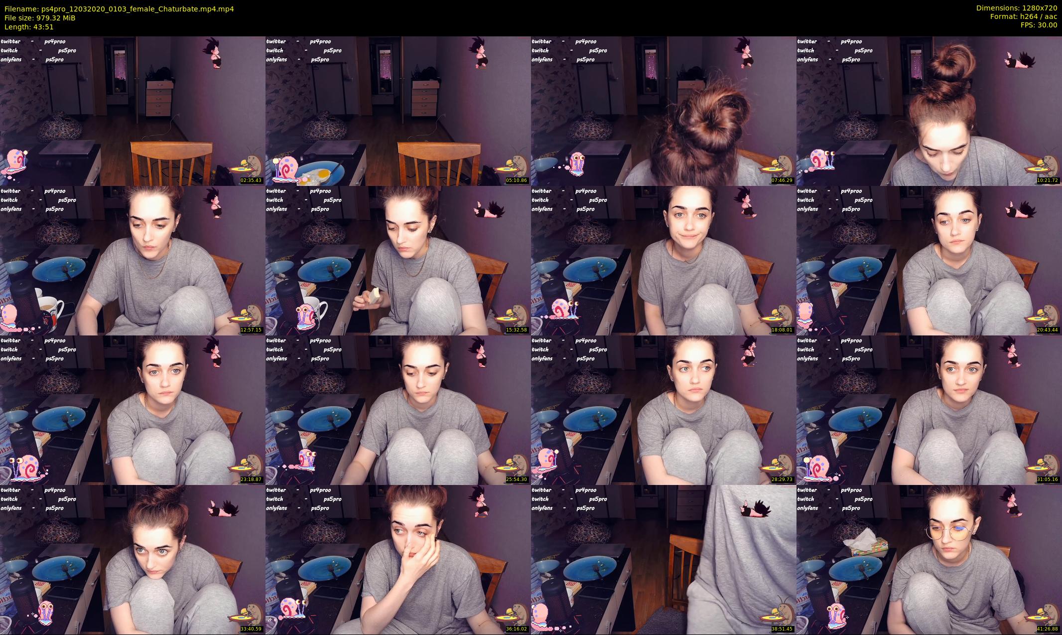 ps4pro — 44 minute Chaturbate female cam show recording, 720p, Mar 12, 2020