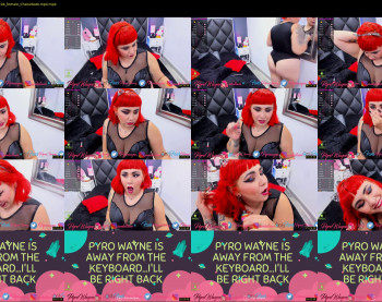 pyrowayne — 40 minute Chaturbate female cam show recording, 720p, Mar 12, 2020