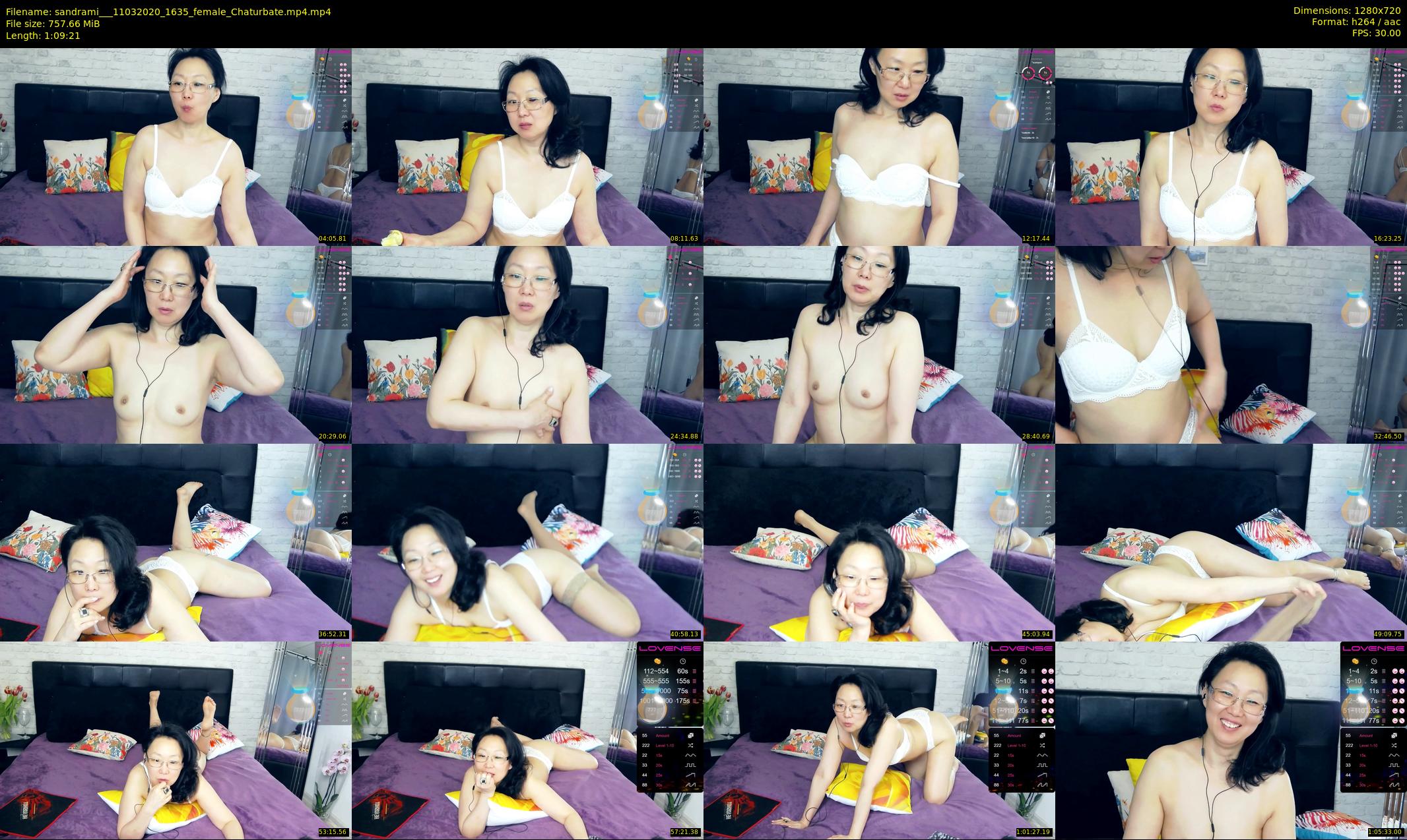 sandrami__ — 70 minute Chaturbate female cam show recording, 720p, Mar 11, 2020