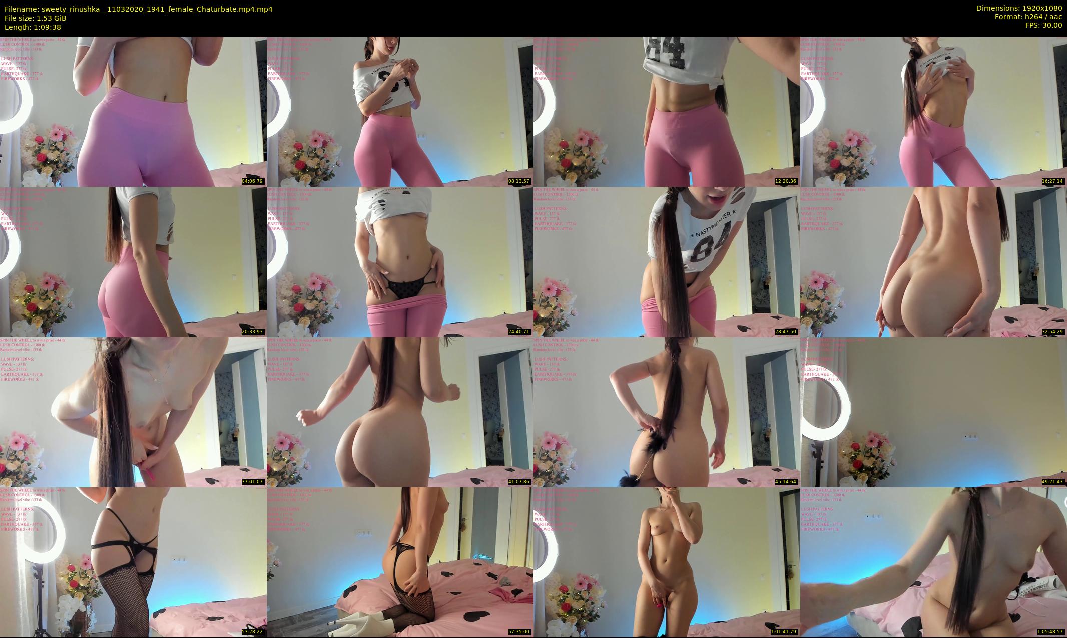 sweety_rinushka_ — 70 minute Chaturbate female cam show recording, 1080p, Mar 11, 2020